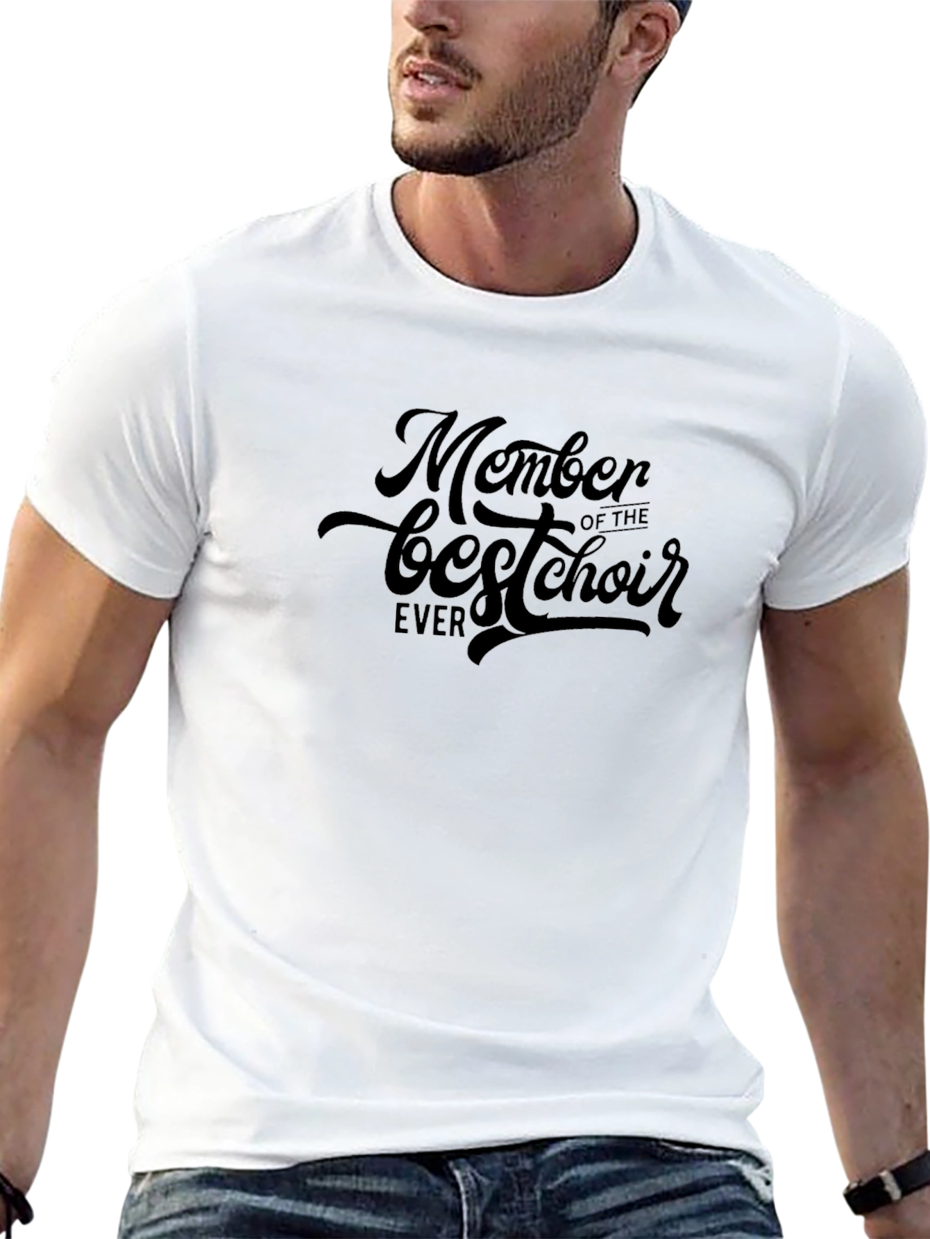 Best Choir Member Ever - Unisex Black T-Shirt
