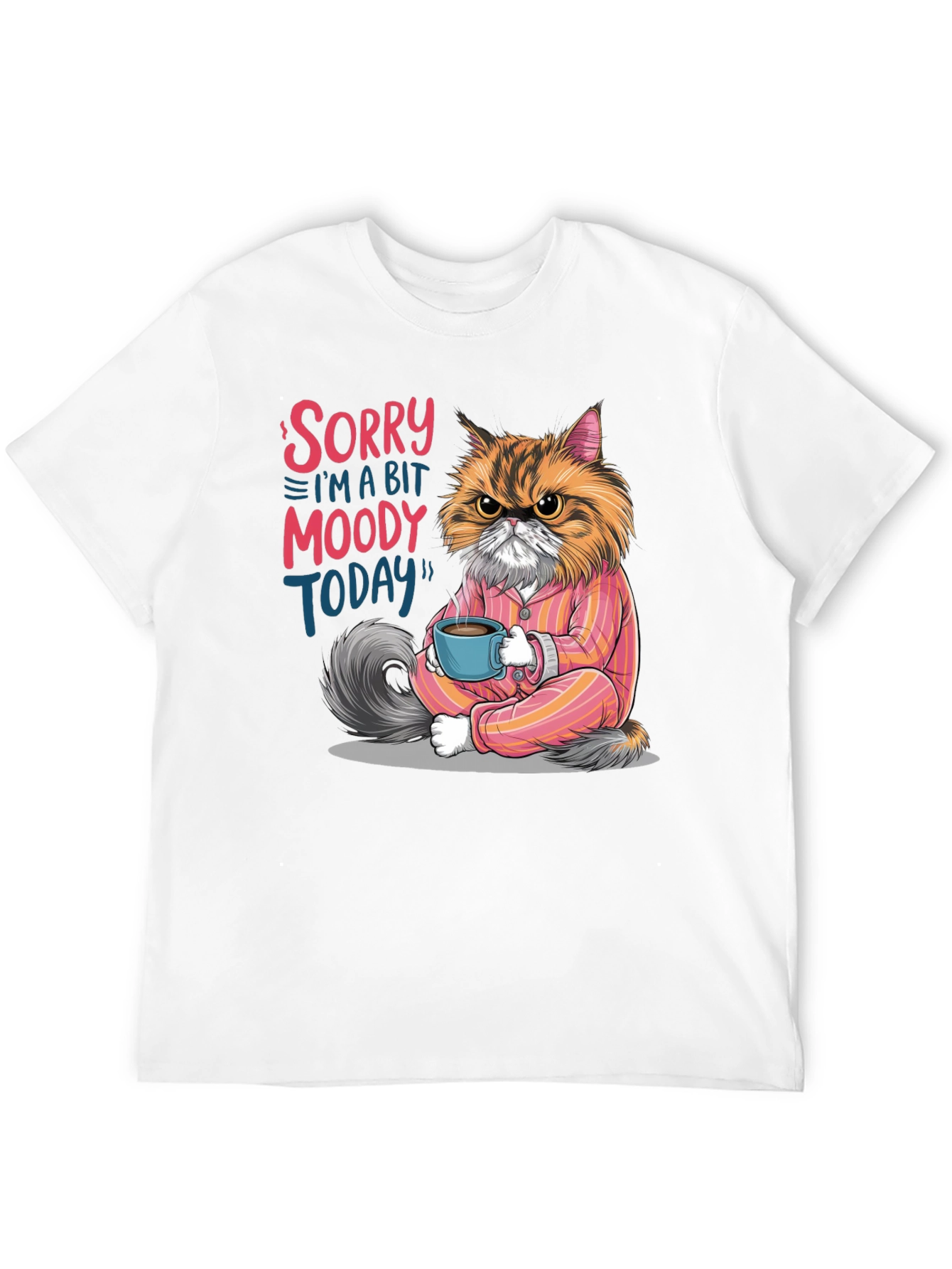 Moody Cat Coffee Shirt