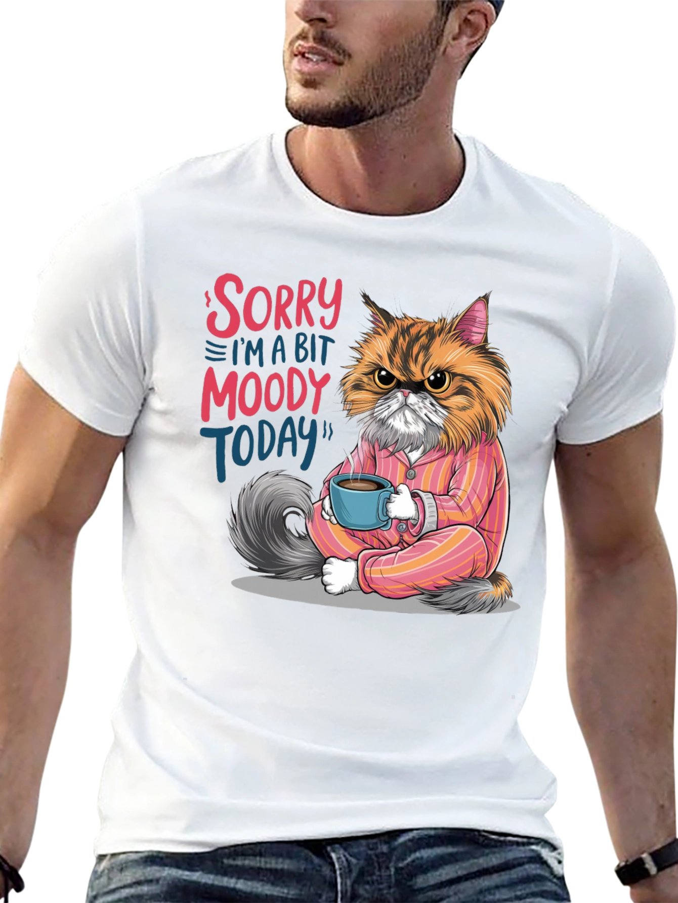 Moody Cat Coffee Shirt