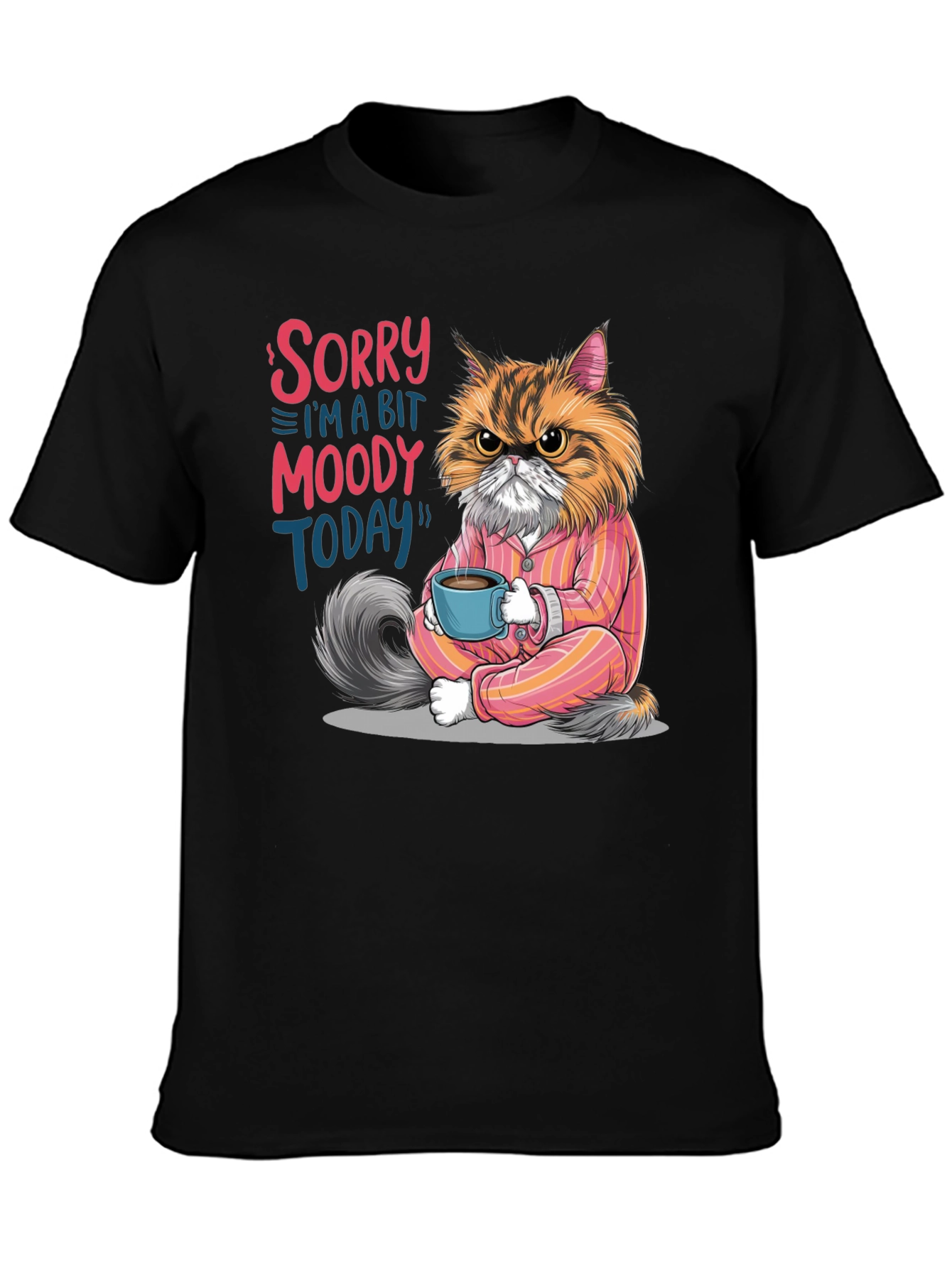 Moody Cat Coffee Shirt