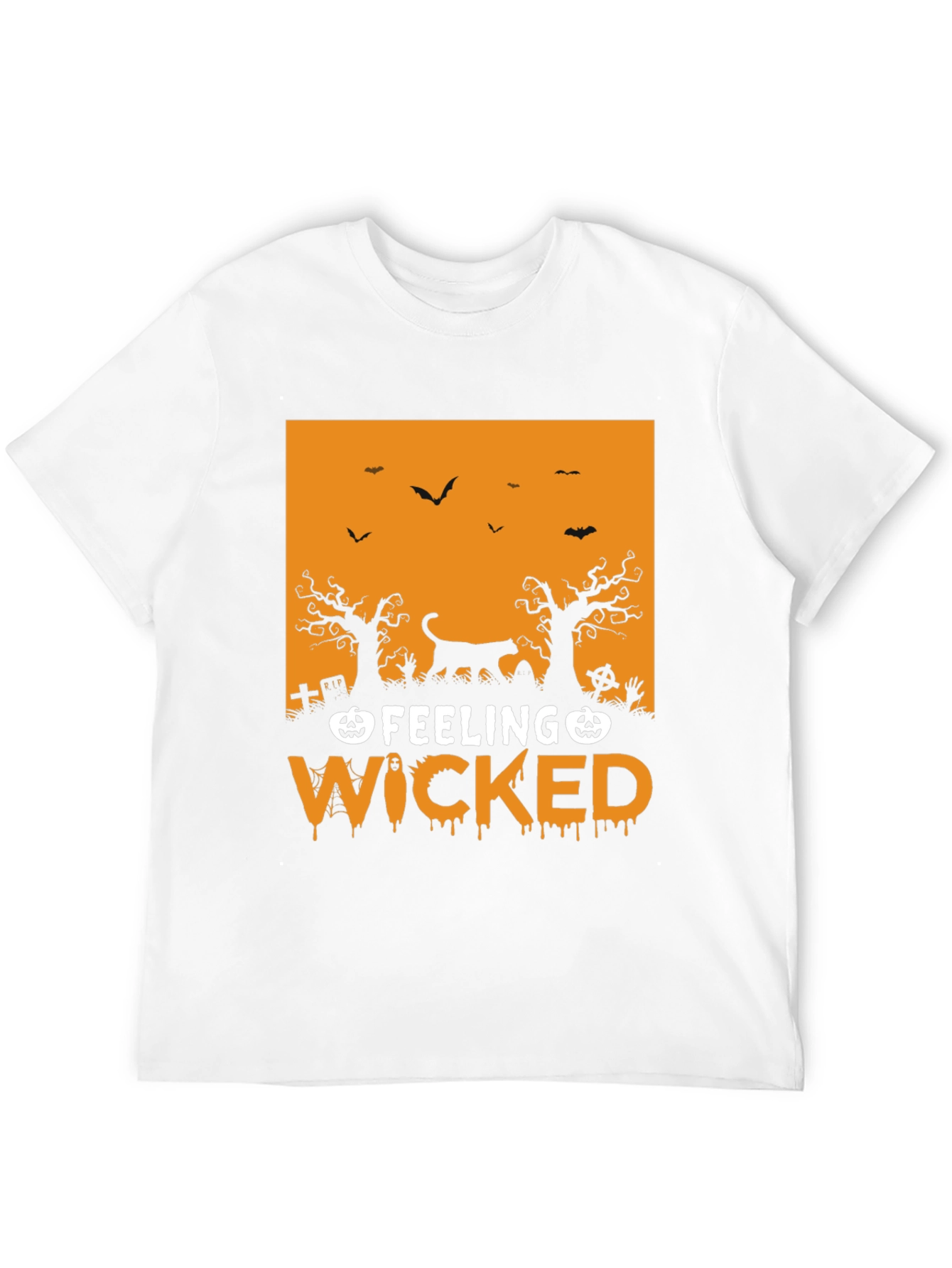 Feeling Wicked Halloween Graphic T-Shirt