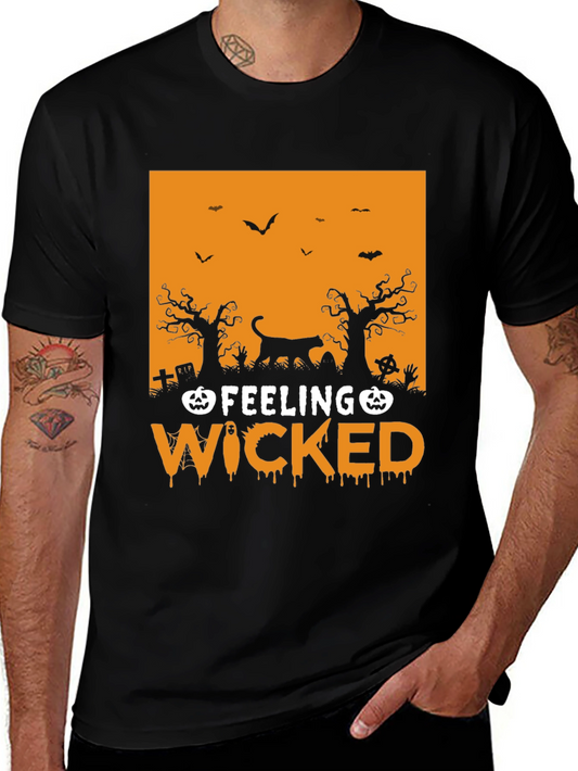 Feeling Wicked Halloween Graphic T-Shirt