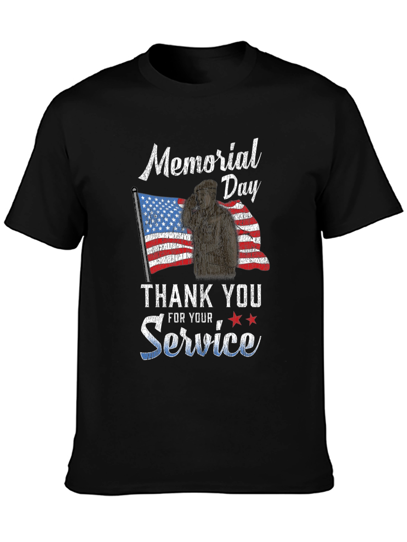 Memorial Day Thank You Service T-Shirt