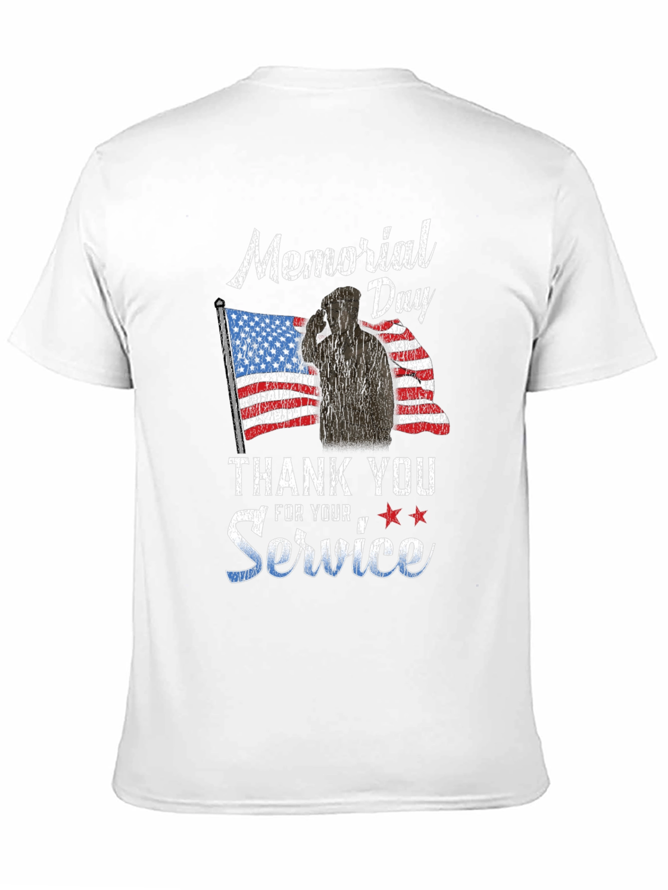 Memorial Day Thank You Service T-Shirt