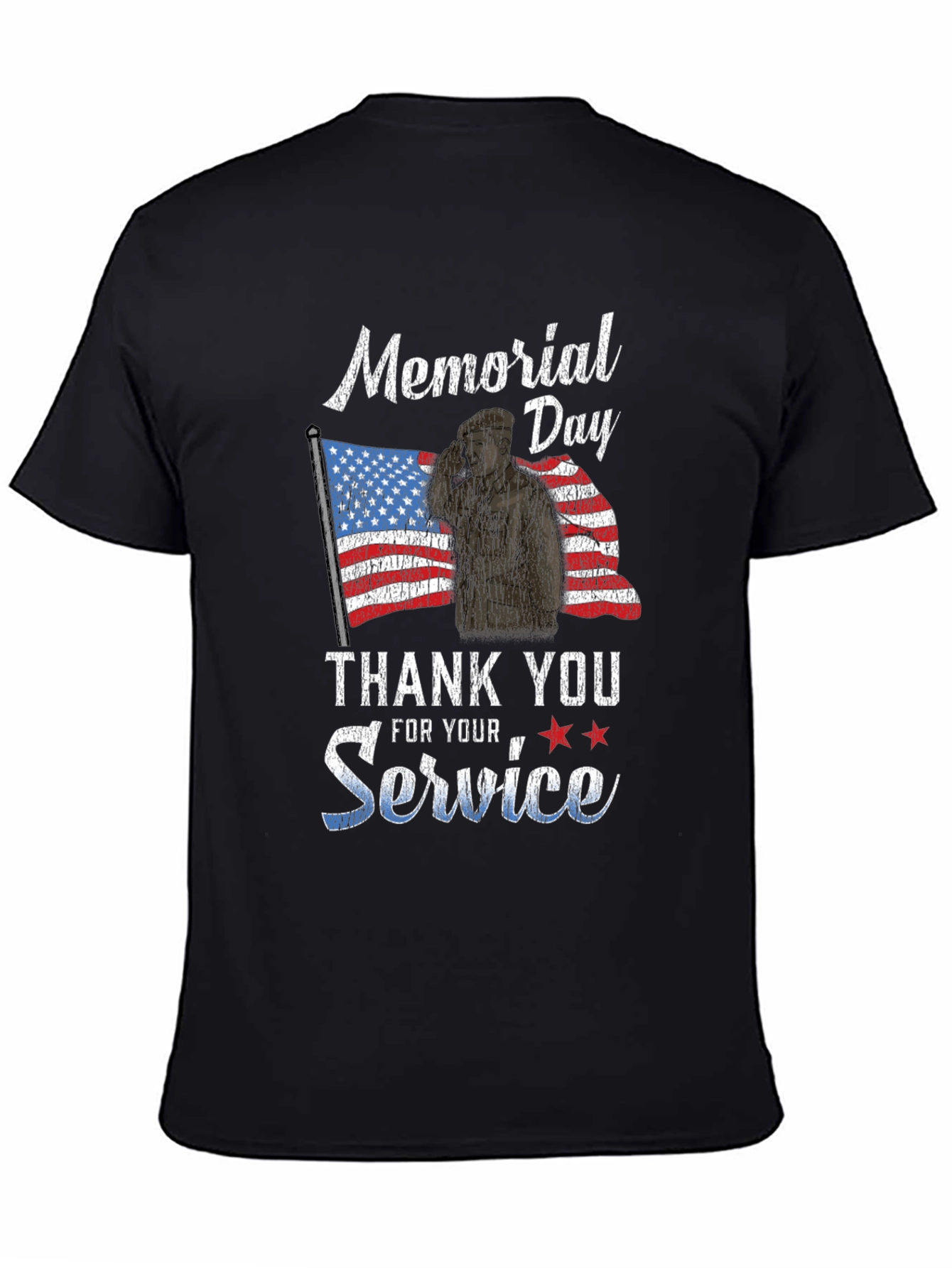 Memorial Day Thank You Service T-Shirt