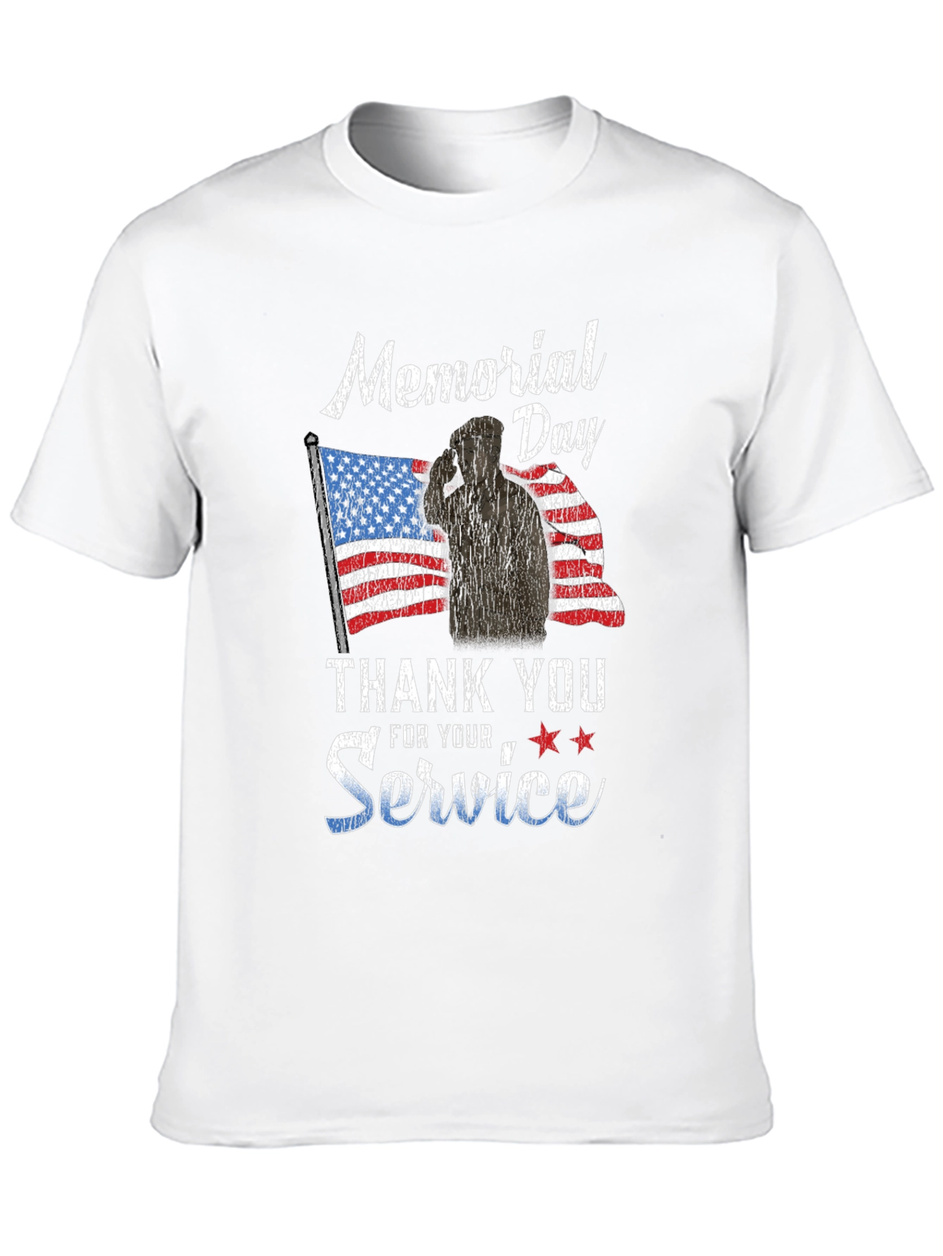 Memorial Day Thank You Service T-Shirt