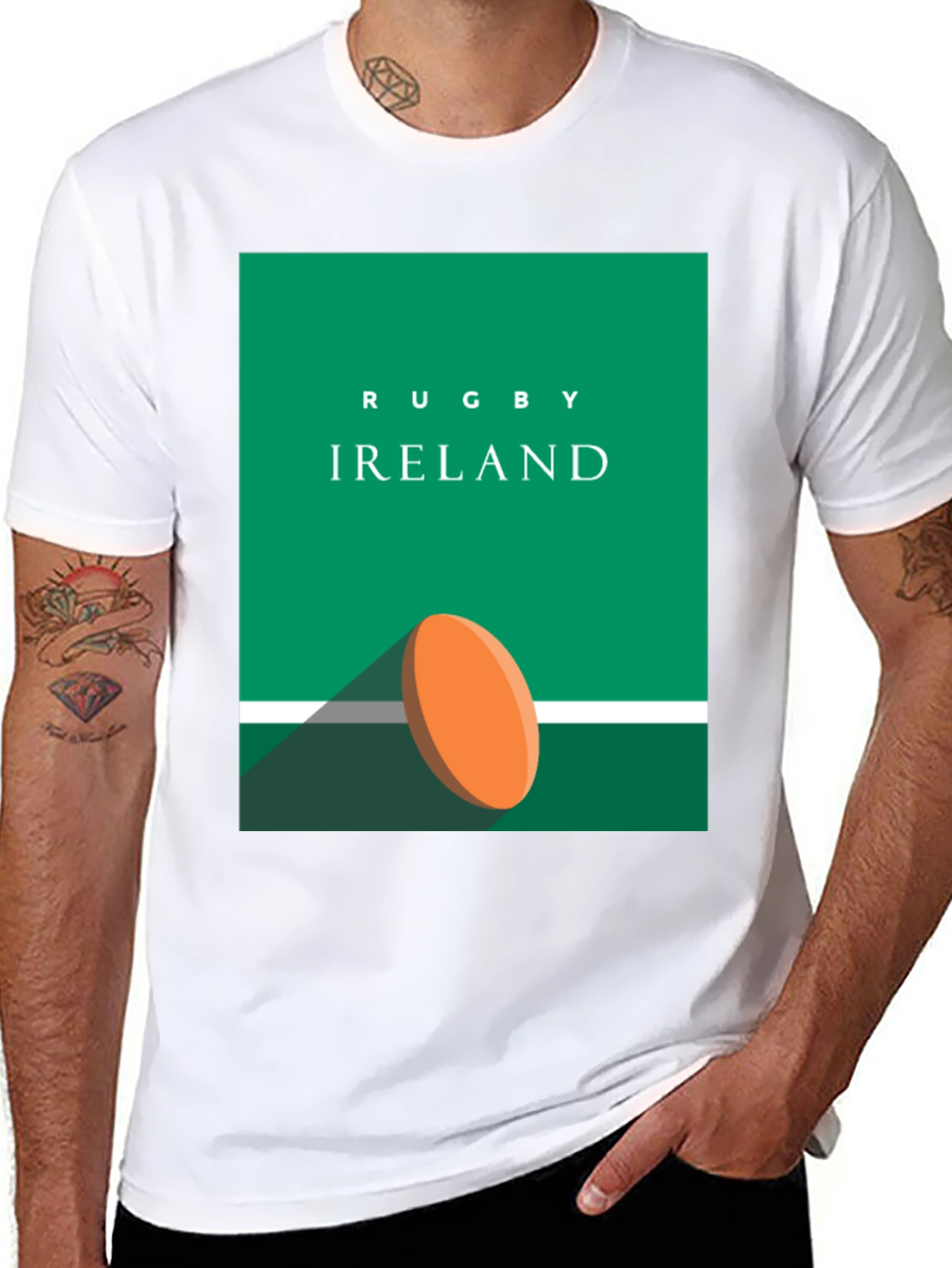 Ireland Rugby T-Shirt - Classic Irish Style