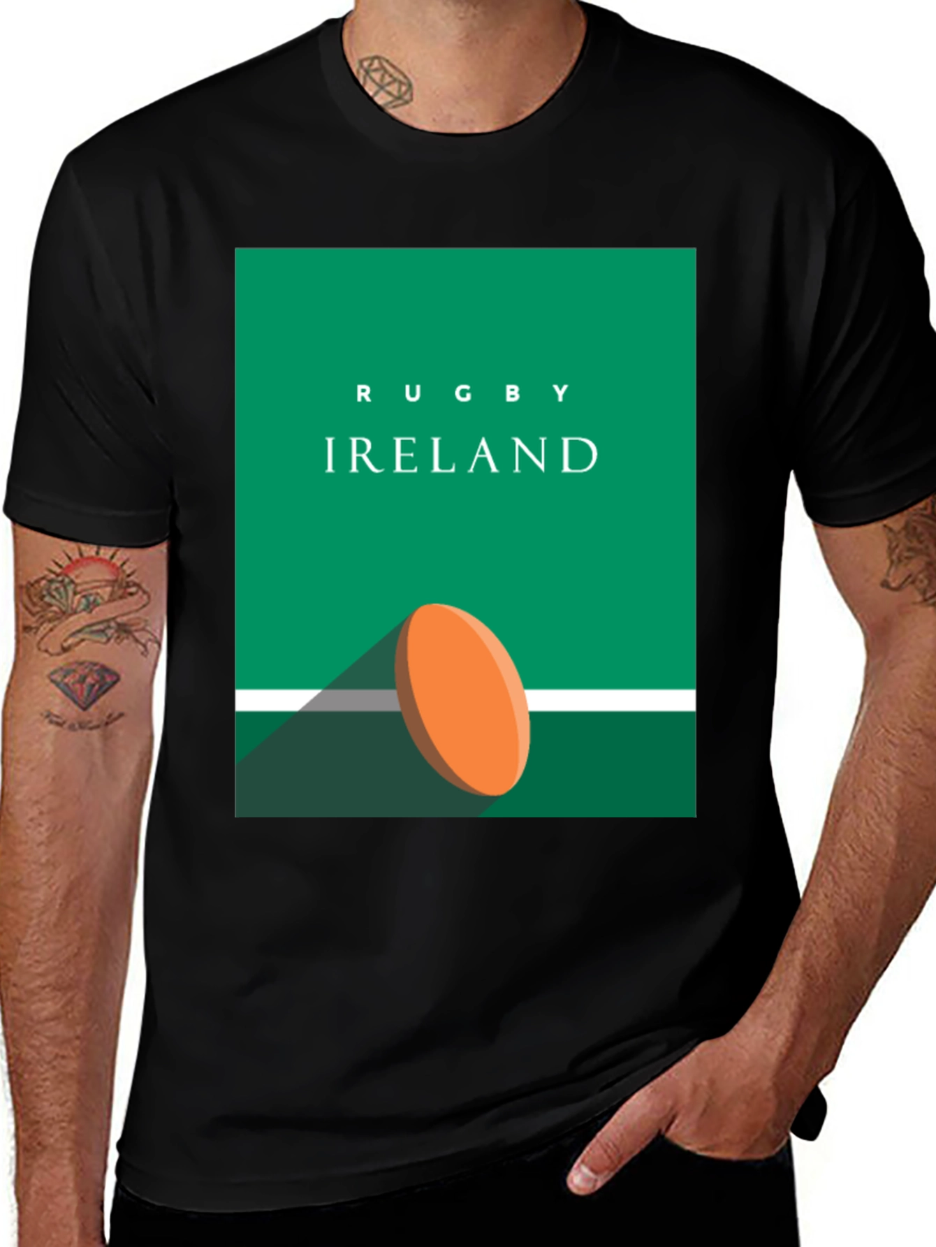 Ireland Rugby T-Shirt - Classic Irish Style