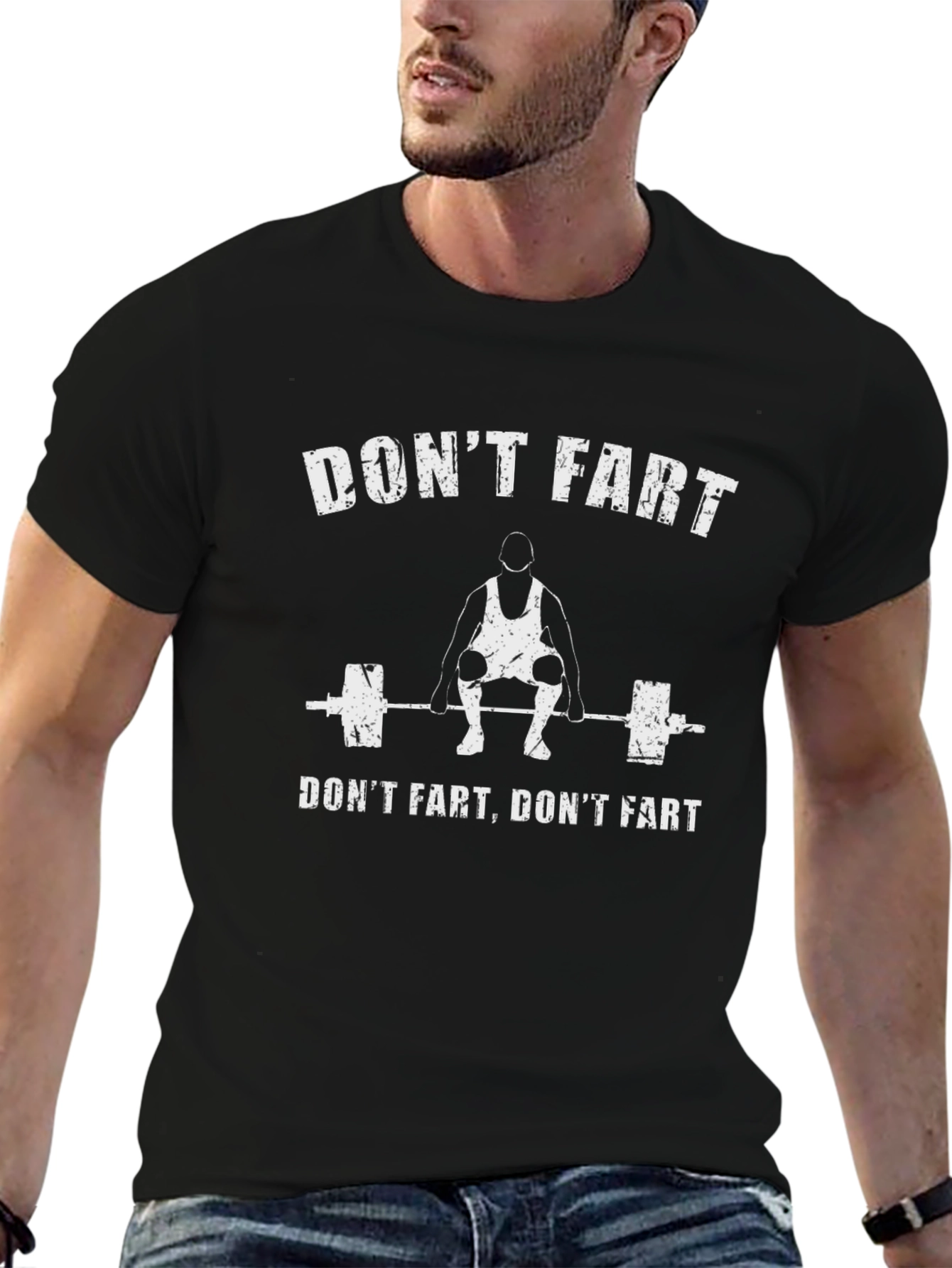 Funny Dont Fart Gym T-Shirt