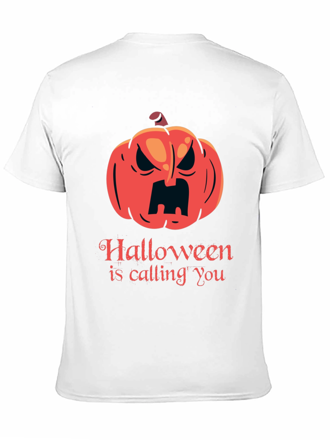 Halloween Calling Pumpkin Graphic Tee