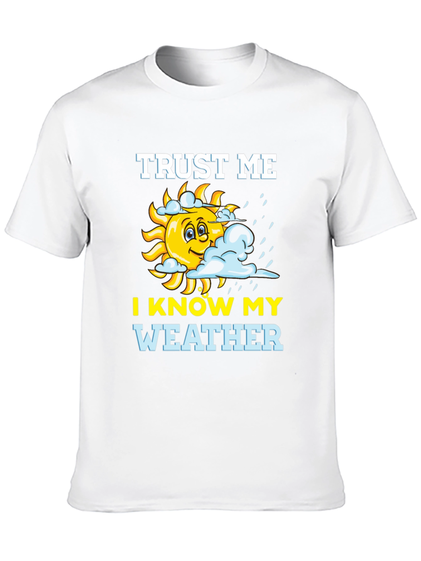 Funny Weather Expert Graphic T-Shirt
