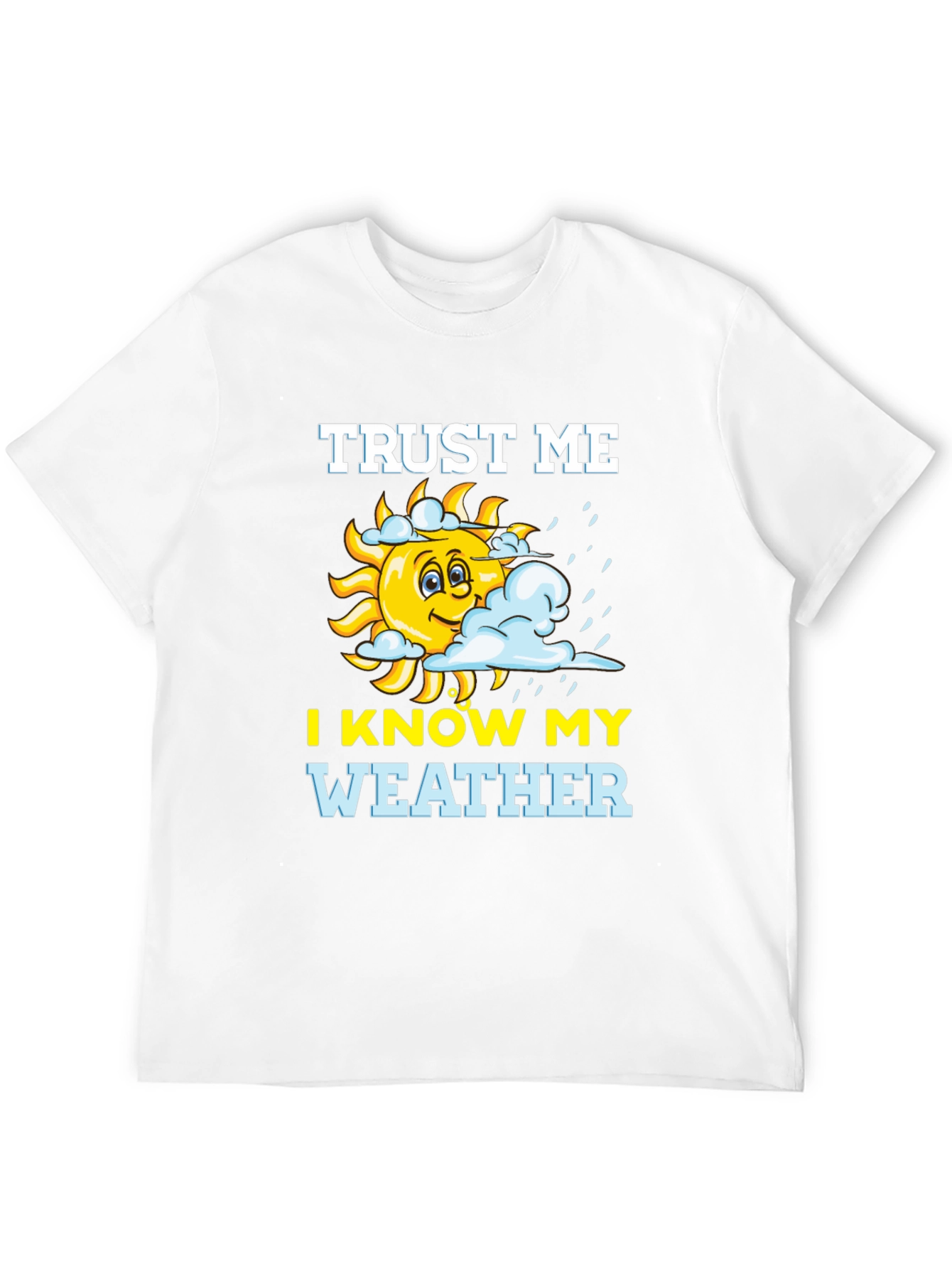 Funny Weather Expert Graphic T-Shirt