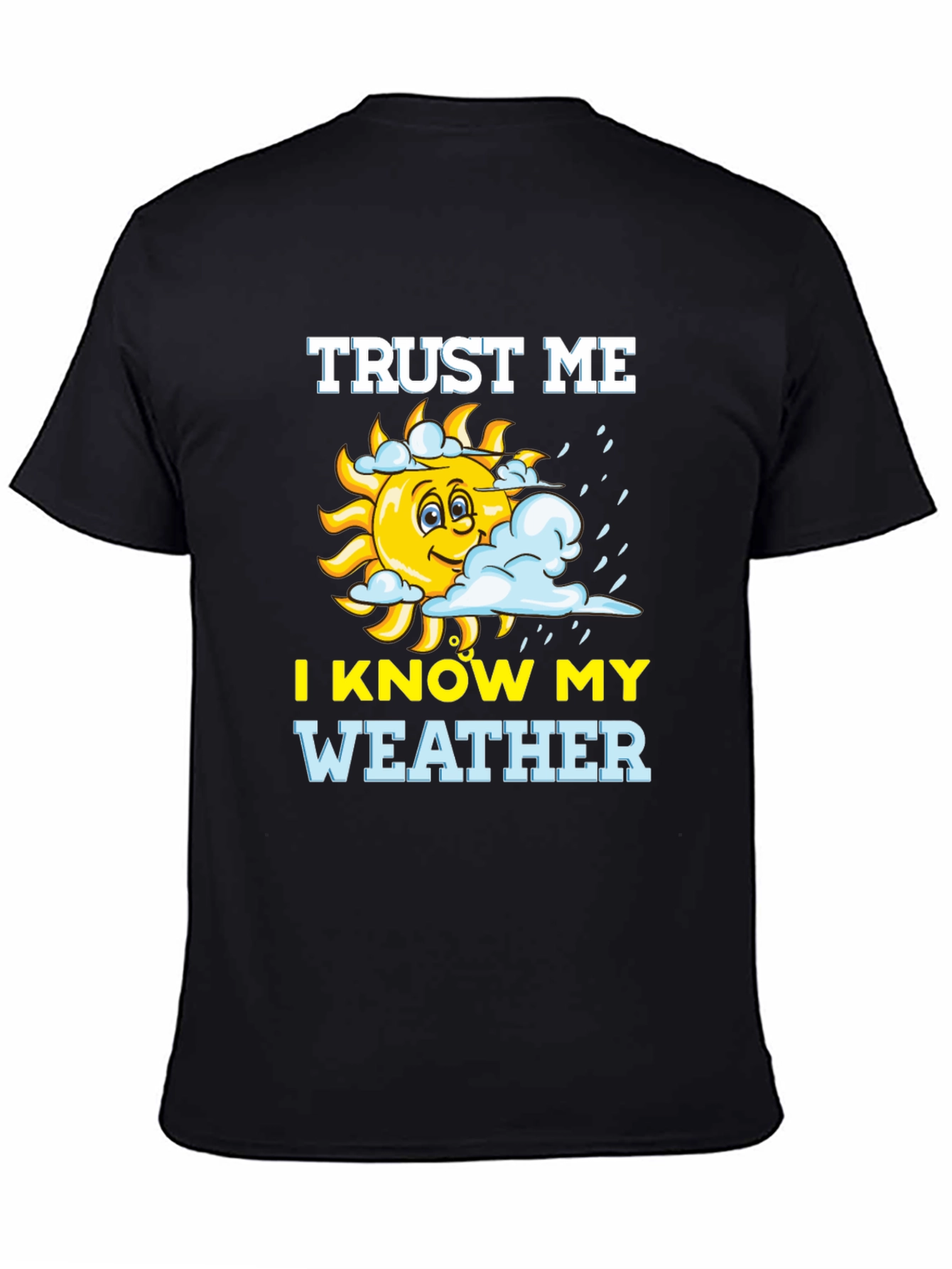 Funny Weather Expert Graphic T-Shirt