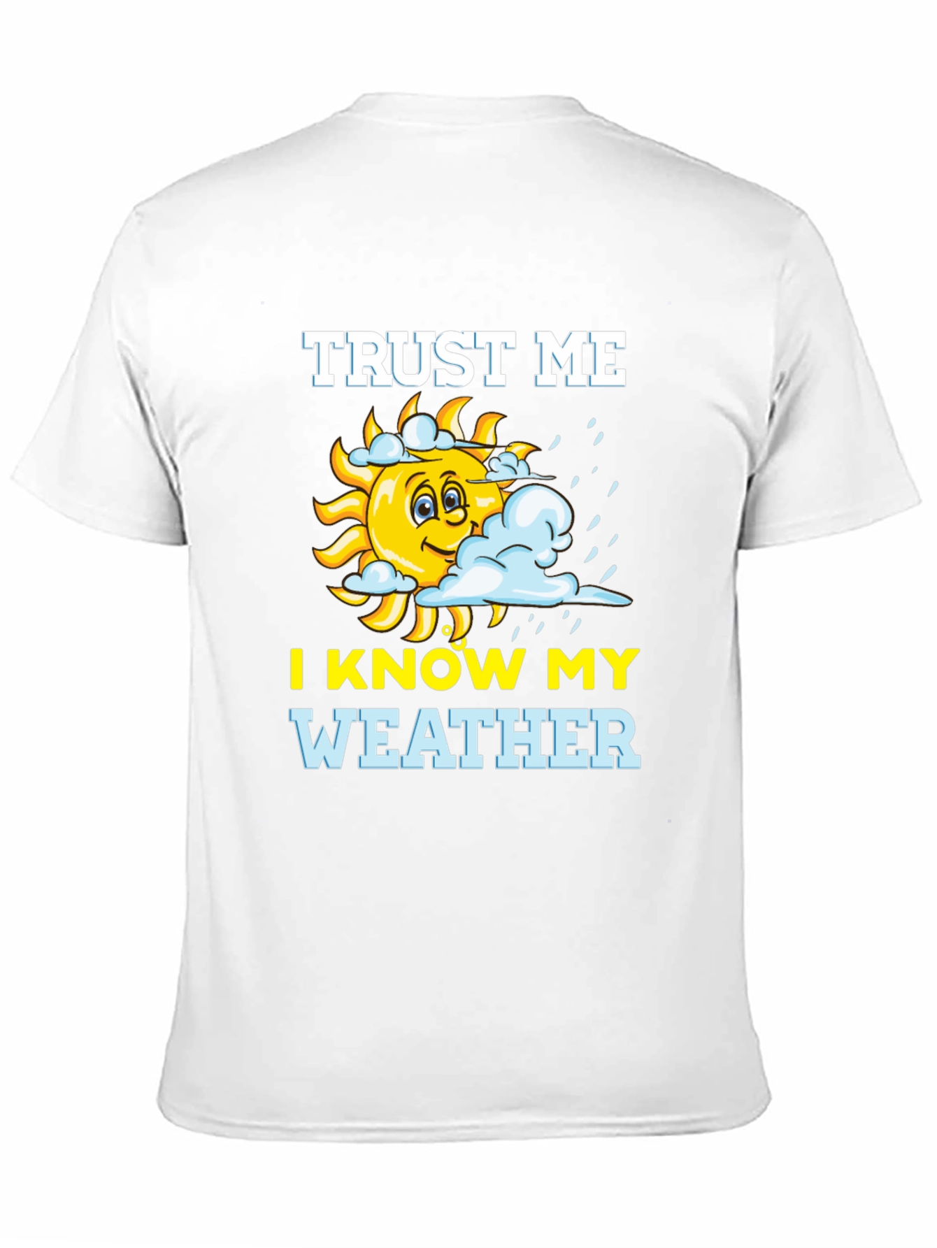 Funny Weather Expert Graphic T-Shirt