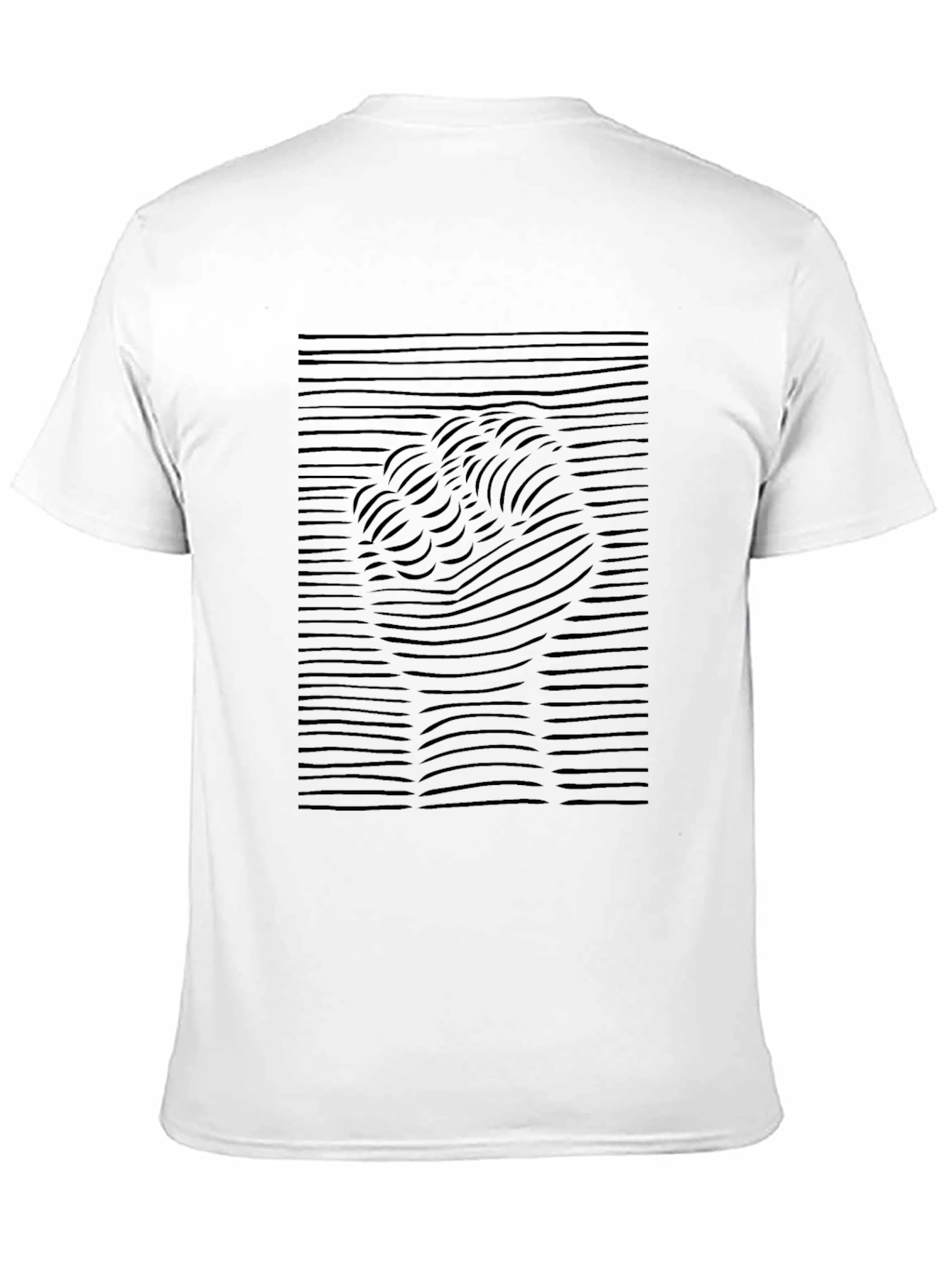Abstract Fist Graphic Black T-Shirt