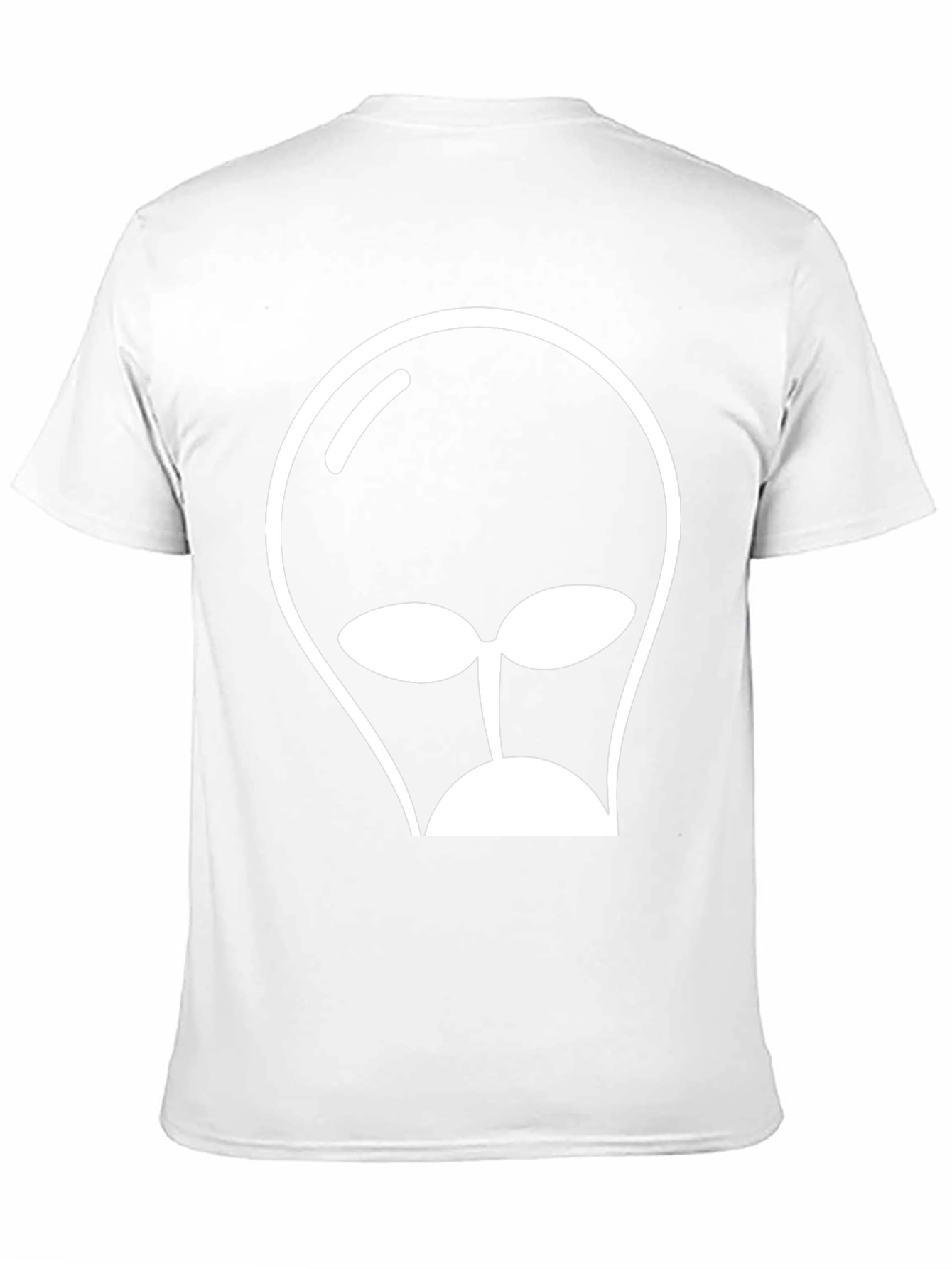 Alien Head Graphic Tee - Black T-Shirt
