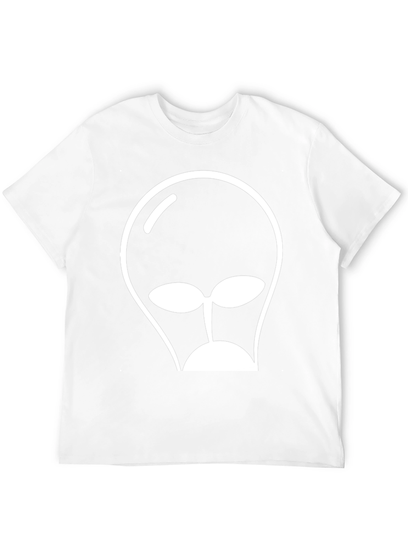 Alien Head Graphic Tee - Black T-Shirt