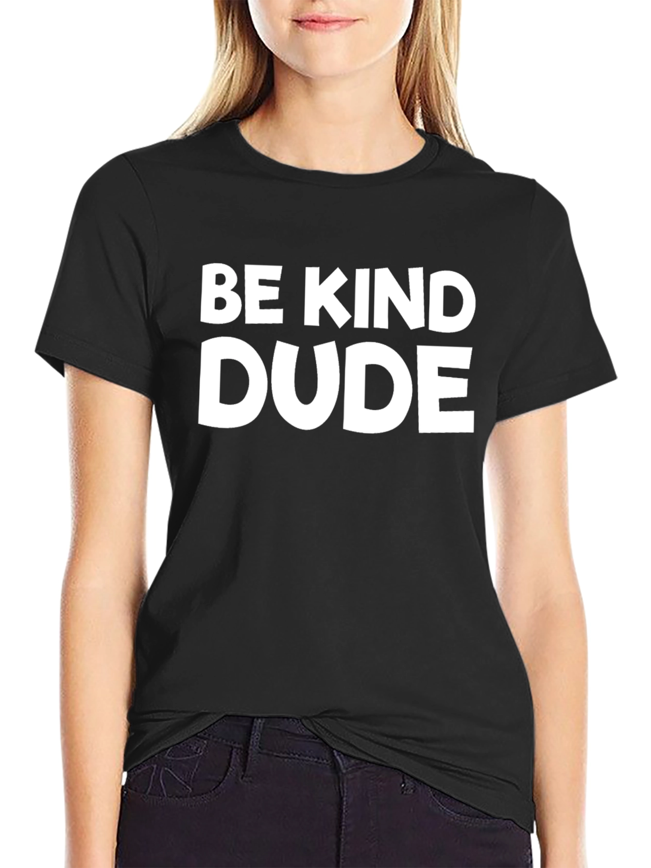 Be Kind Dude Graphic Tee - Soft Cotton