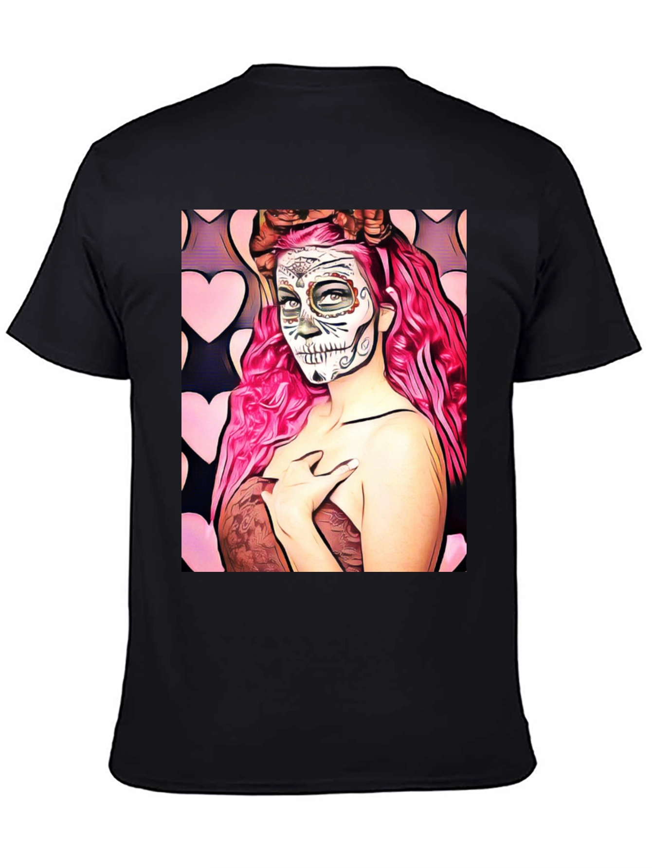 Sugar Skull Woman Graphic Tee