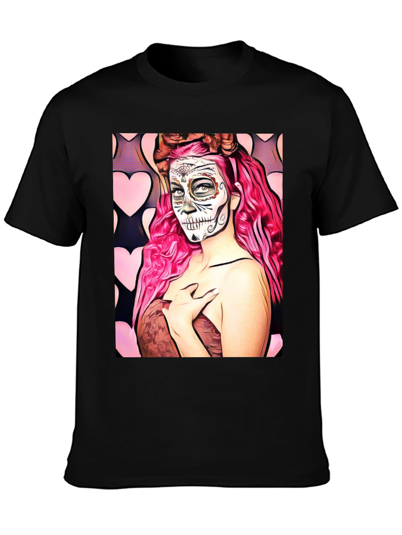 Sugar Skull Woman Graphic Tee