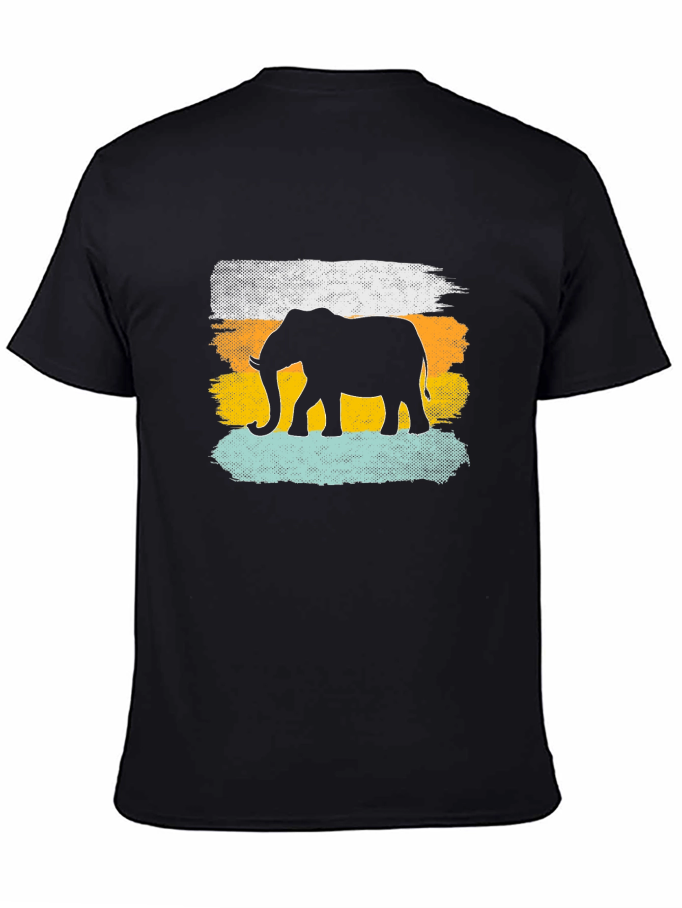 Elephant Silhouette Graphic Tee - Unisex