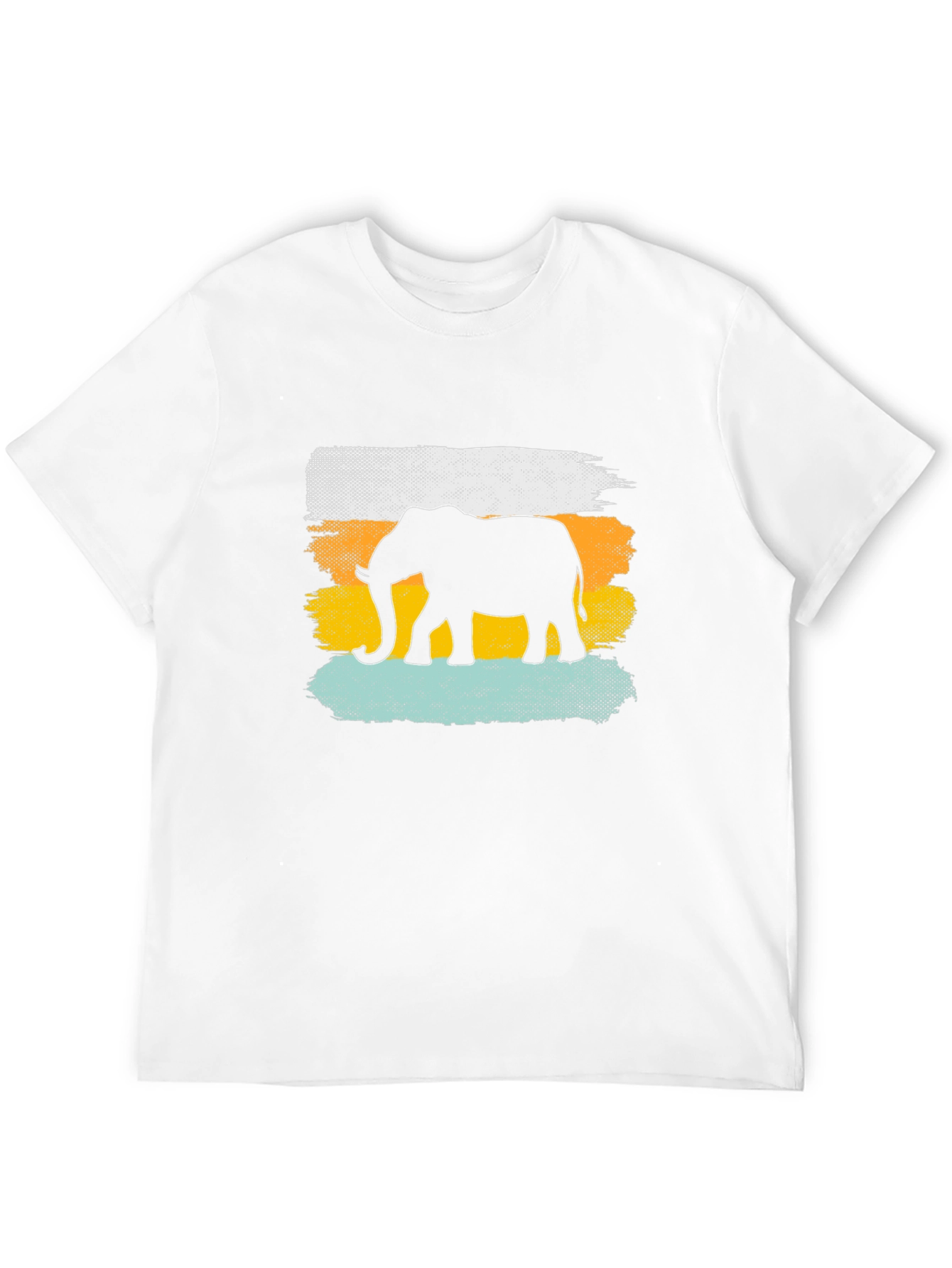 Elephant Silhouette Graphic Tee - Unisex