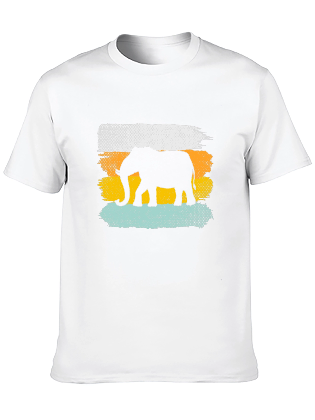 Elephant Silhouette Graphic Tee - Unisex
