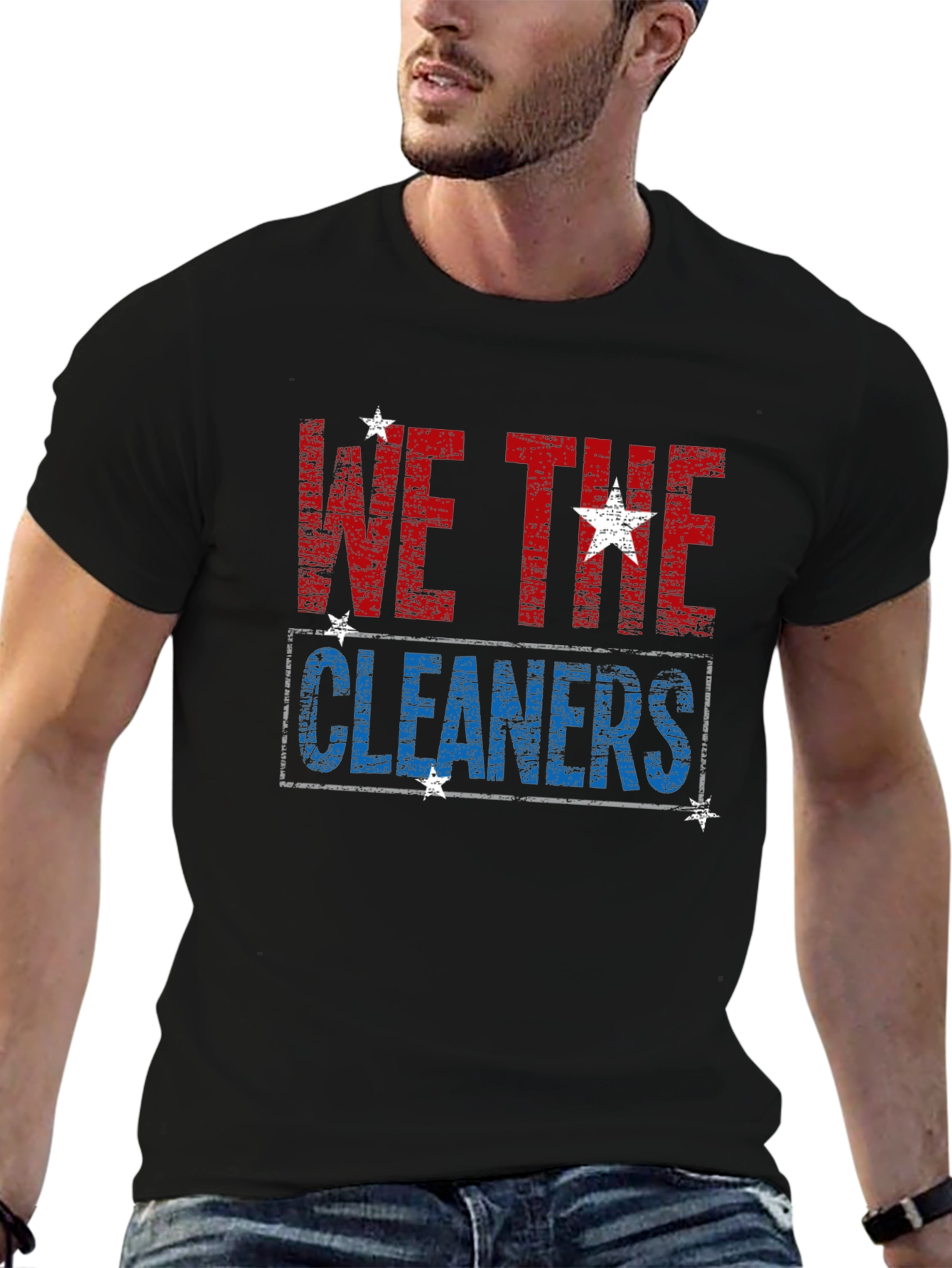 We the Cleaners Patriotic T-Shirt