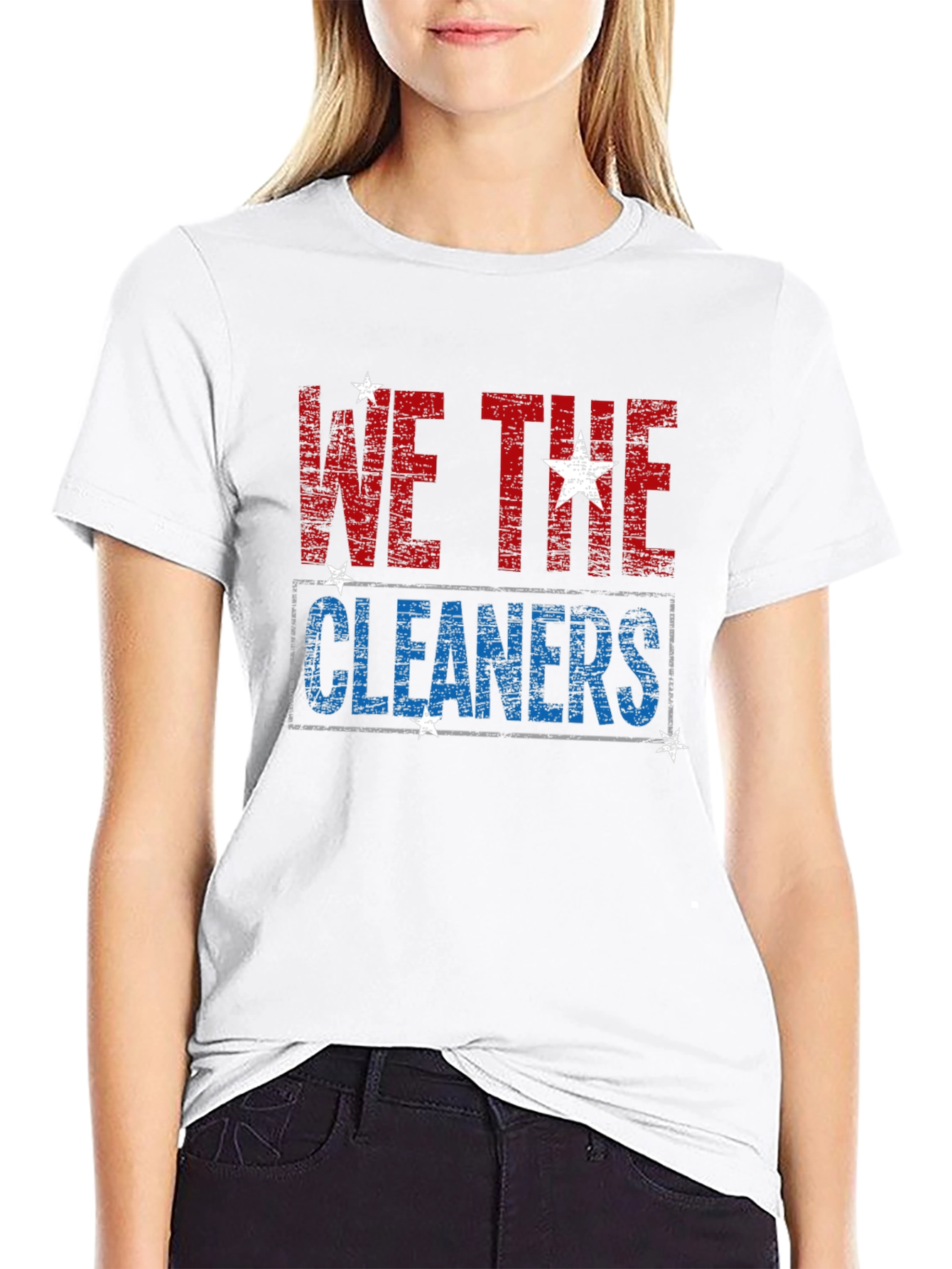 We the Cleaners Patriotic T-Shirt