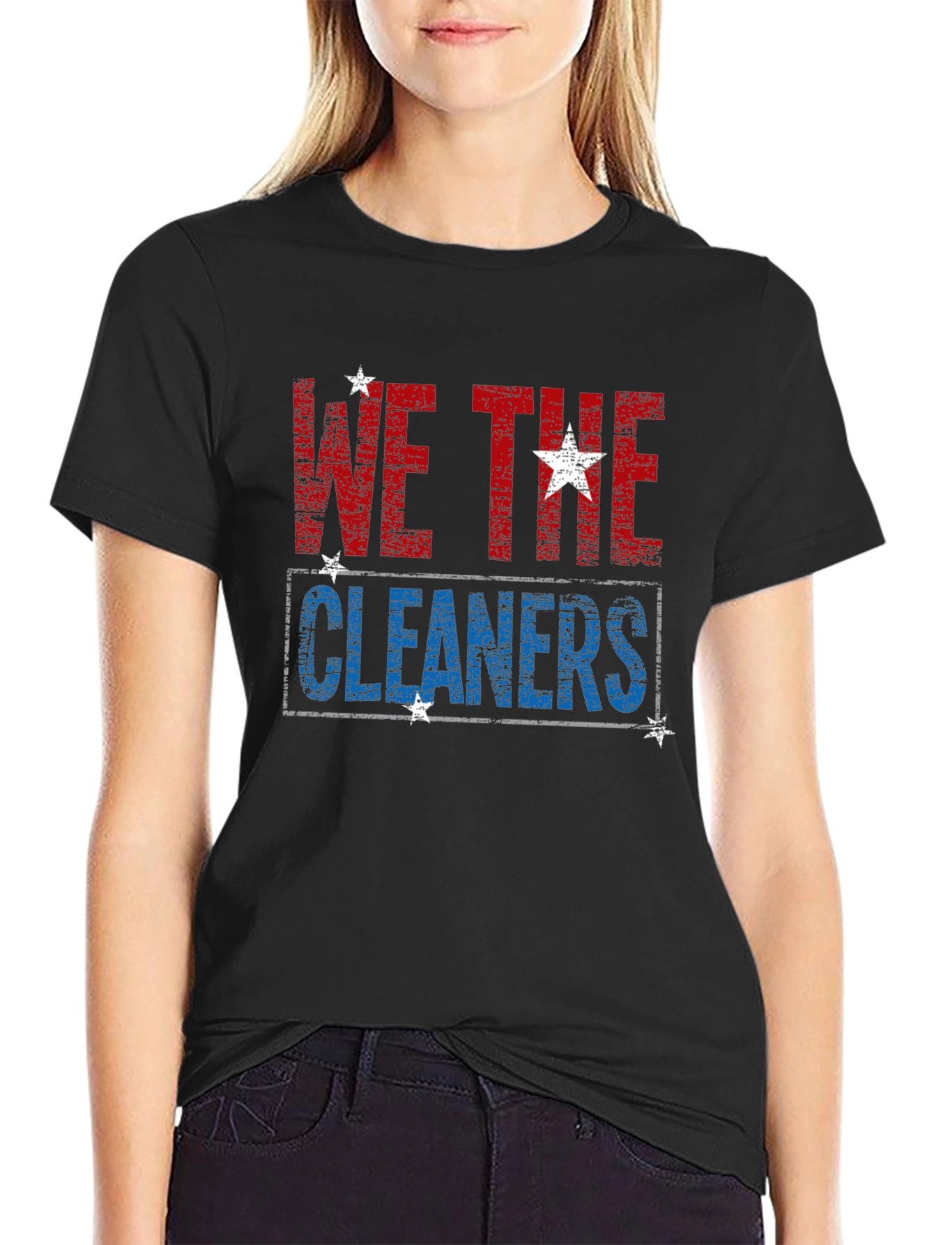 We the Cleaners Patriotic T-Shirt