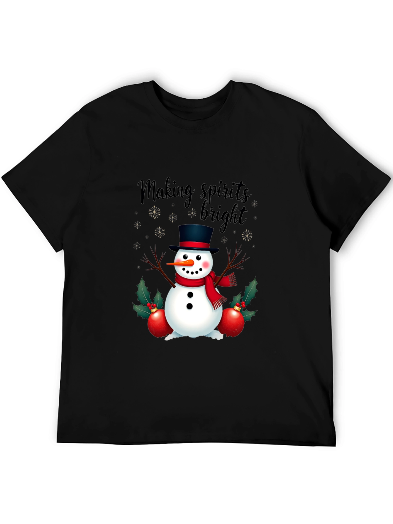 Festive Snowman T-Shirt: Making Spirits Bright!