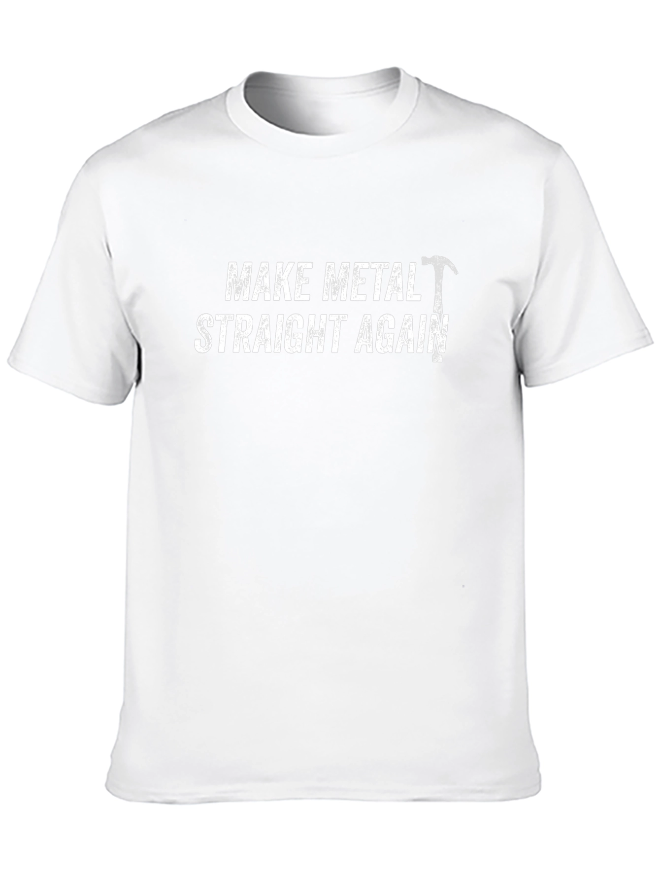 Make Metal Straight Again Graphic T-Shirt