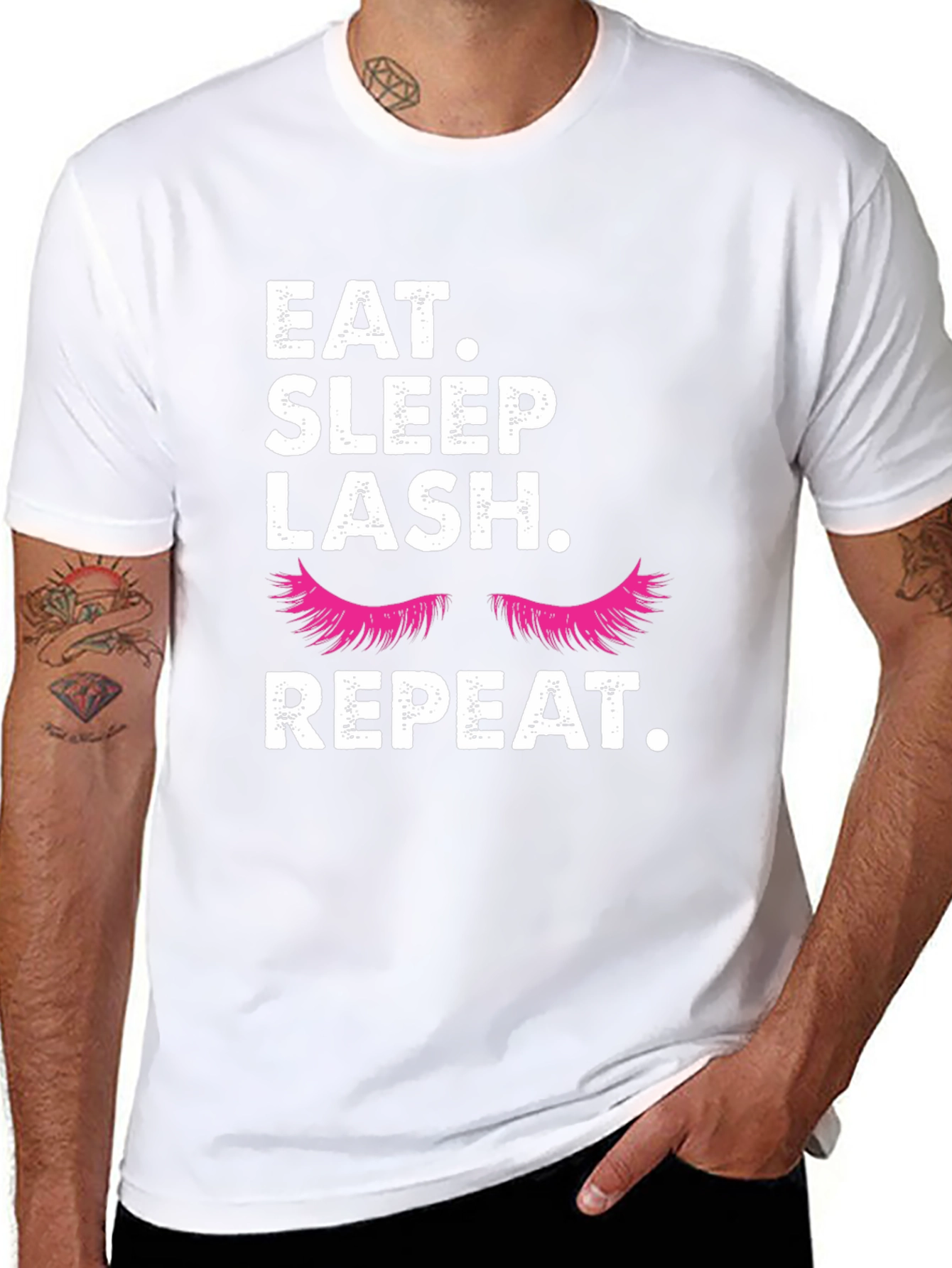 Eat Sleep Lash Repeat T-Shirt
