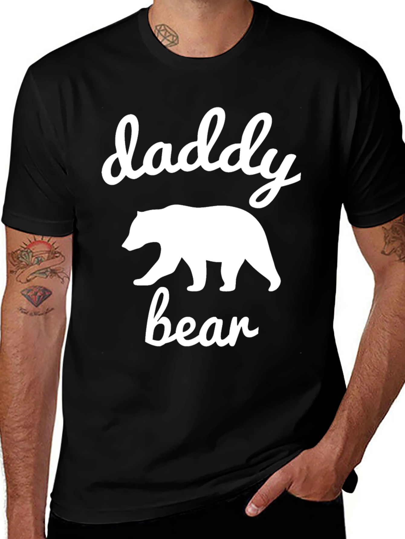 Daddy Bear T-Shirt - Cute Family Matching Tee