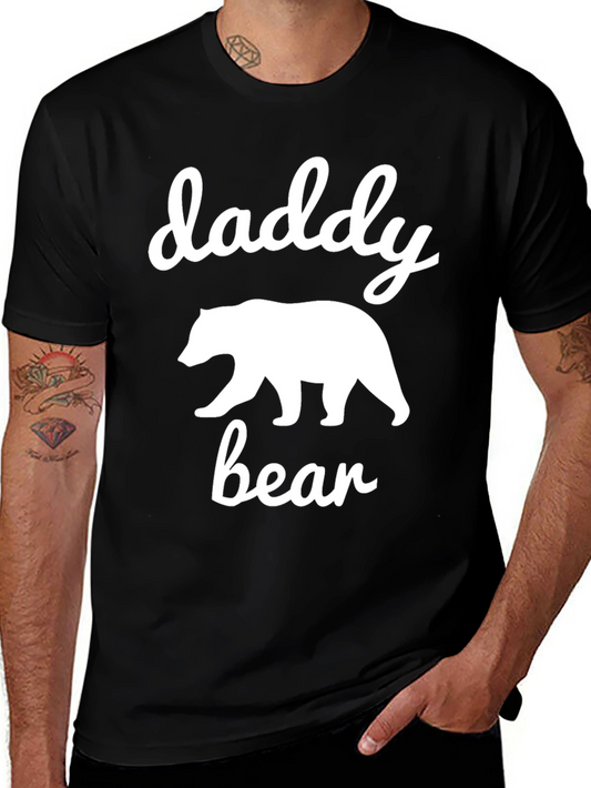 Daddy Bear T-Shirt - Cute Family Matching Tee