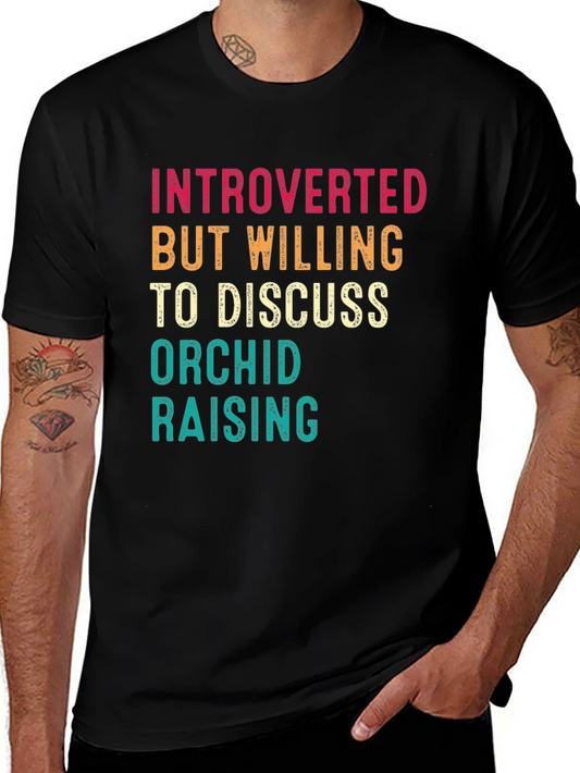 Introverted Orchid Raising T-Shirt