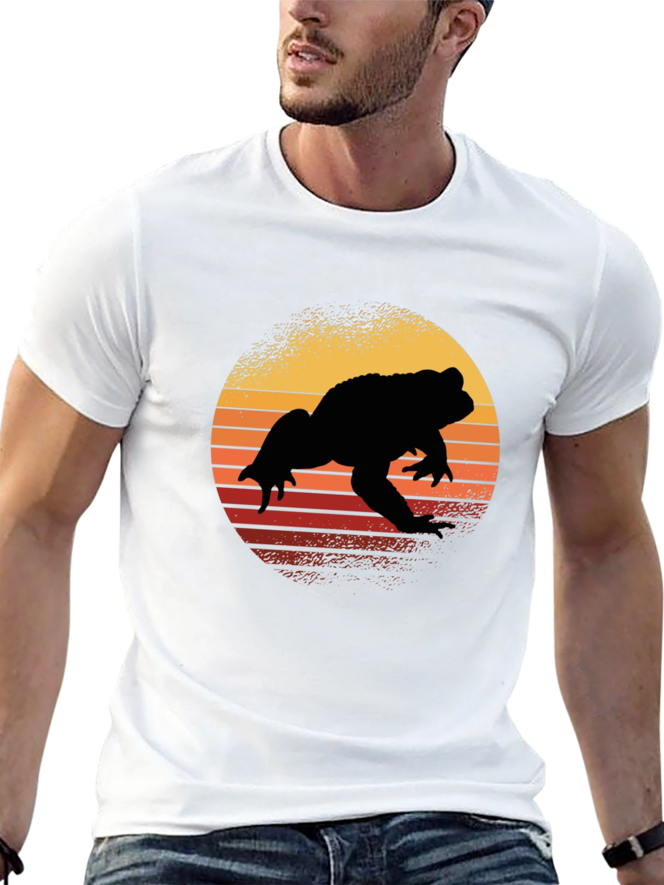 Retro Sunset Toad T-Shirt