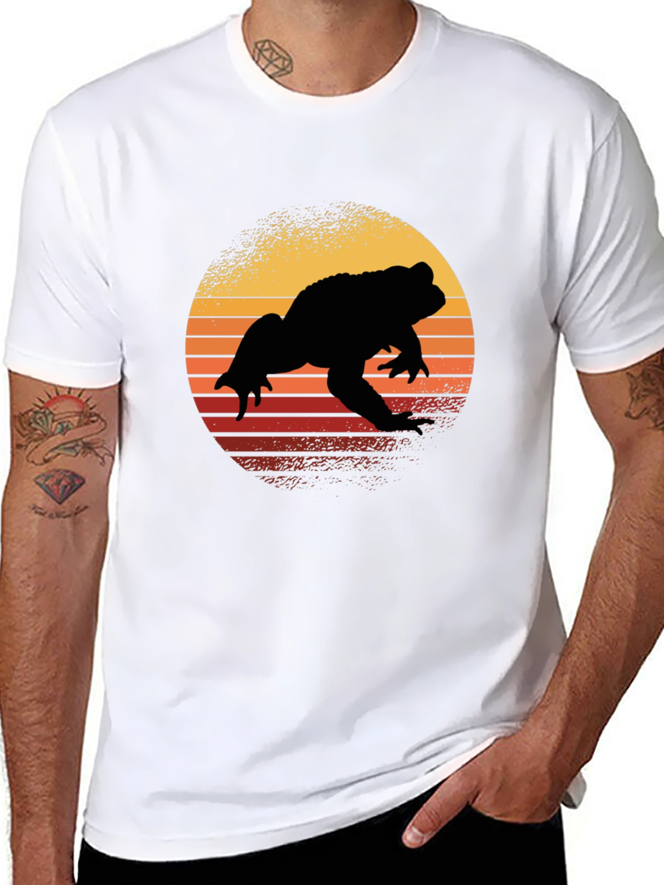 Retro Sunset Toad T-Shirt