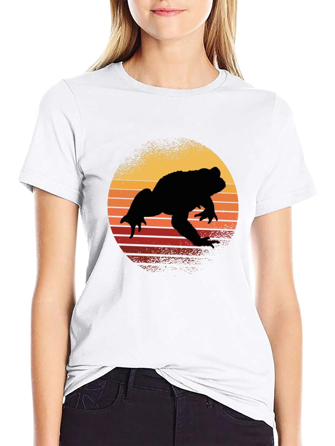 Retro Sunset Toad T-Shirt
