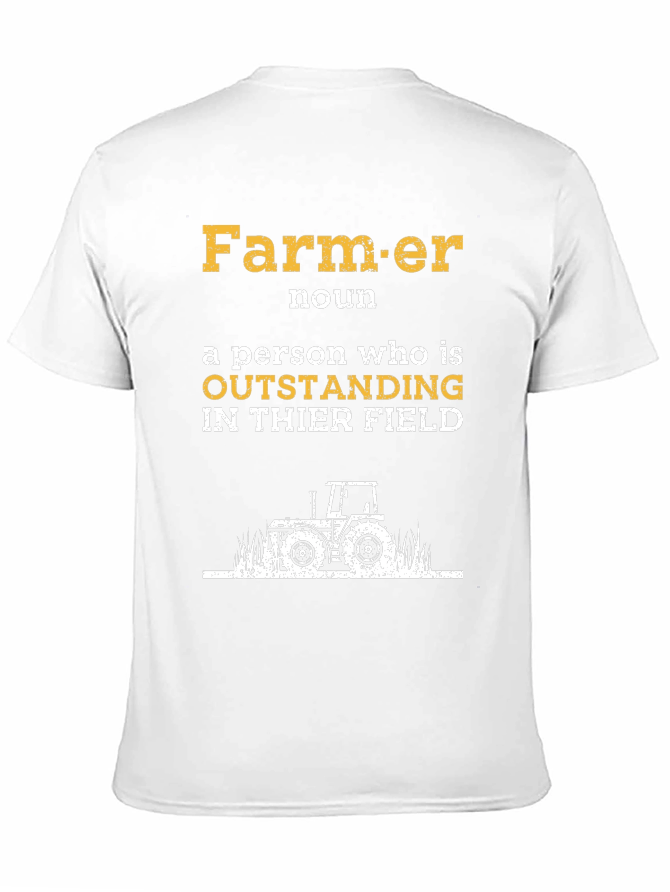 Farmer Definition Graphic Tee - Outstanding in Their Field