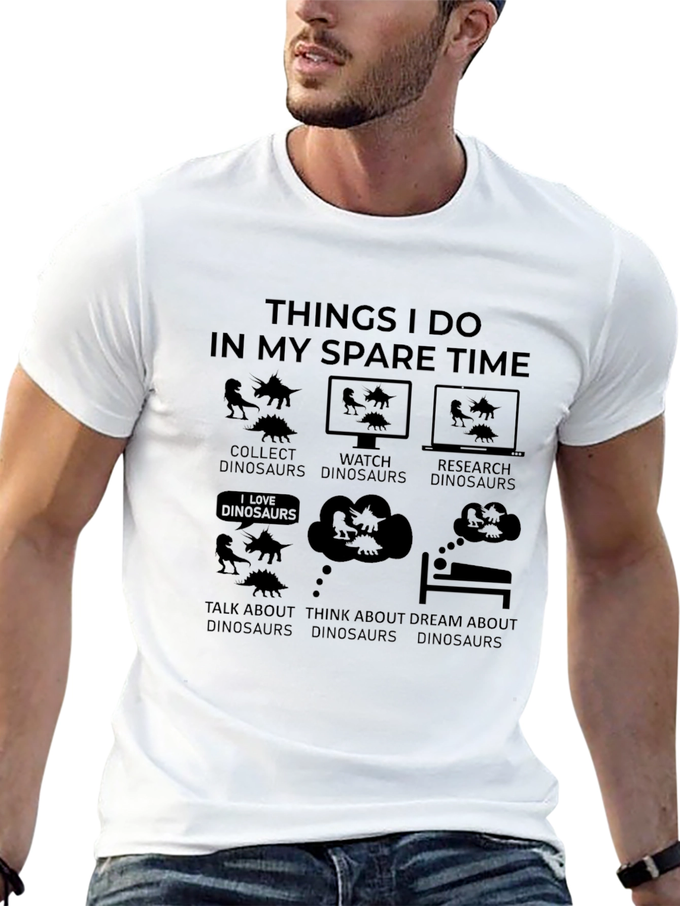 Dinosaur Lovers T-Shirt - Spare Time Activities