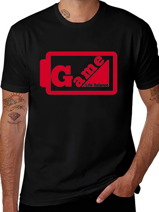Game Life Balance T-Shirt - Gamer Apparel