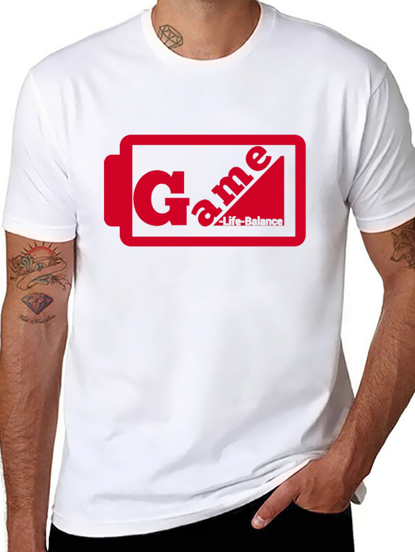 Game Life Balance T-Shirt - Gamer Apparel