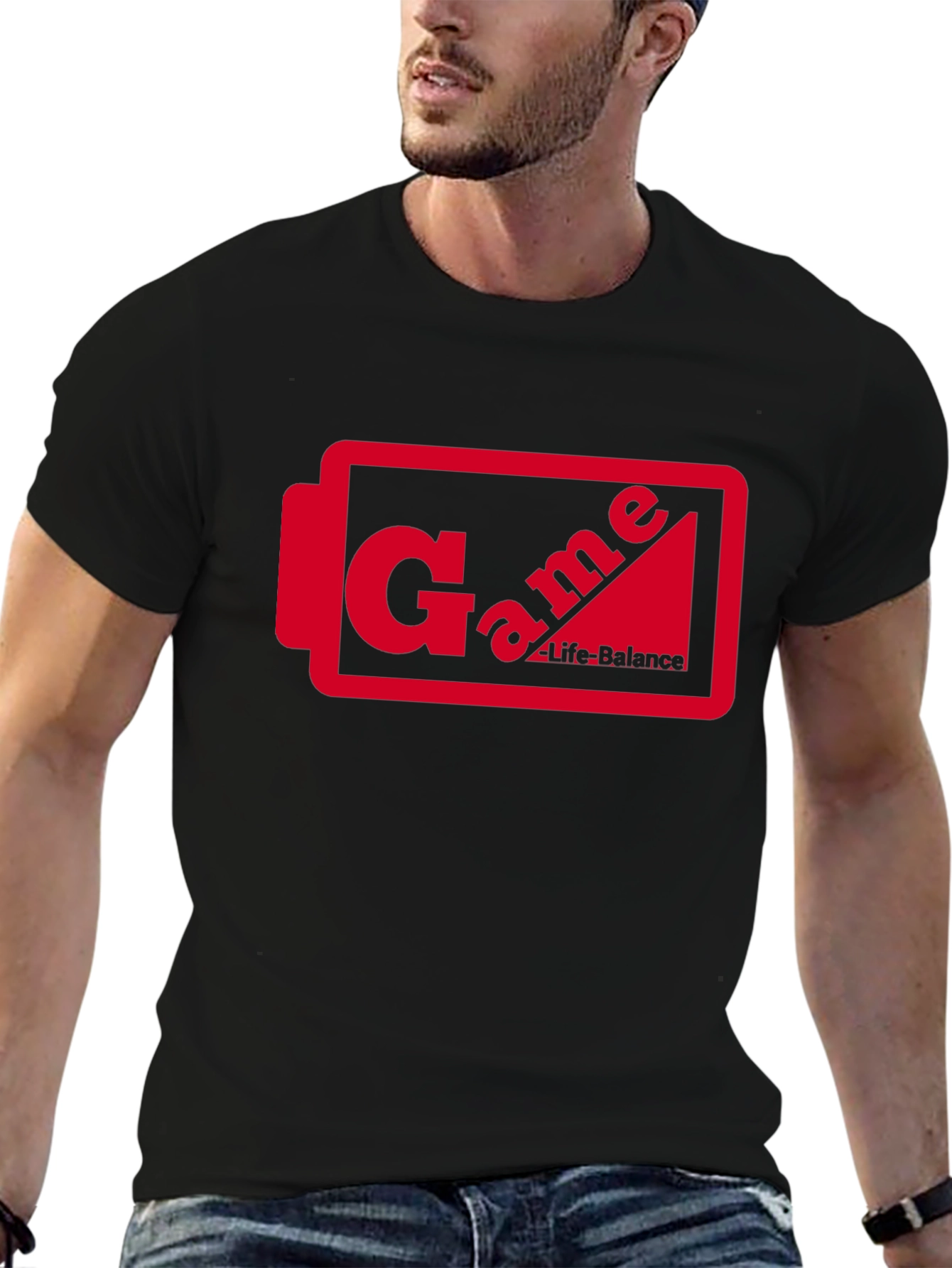 Game Life Balance T-Shirt - Gamer Apparel