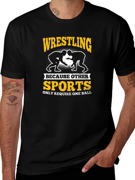 Wrestling T-Shirt - Funny Sports Graphic Tee