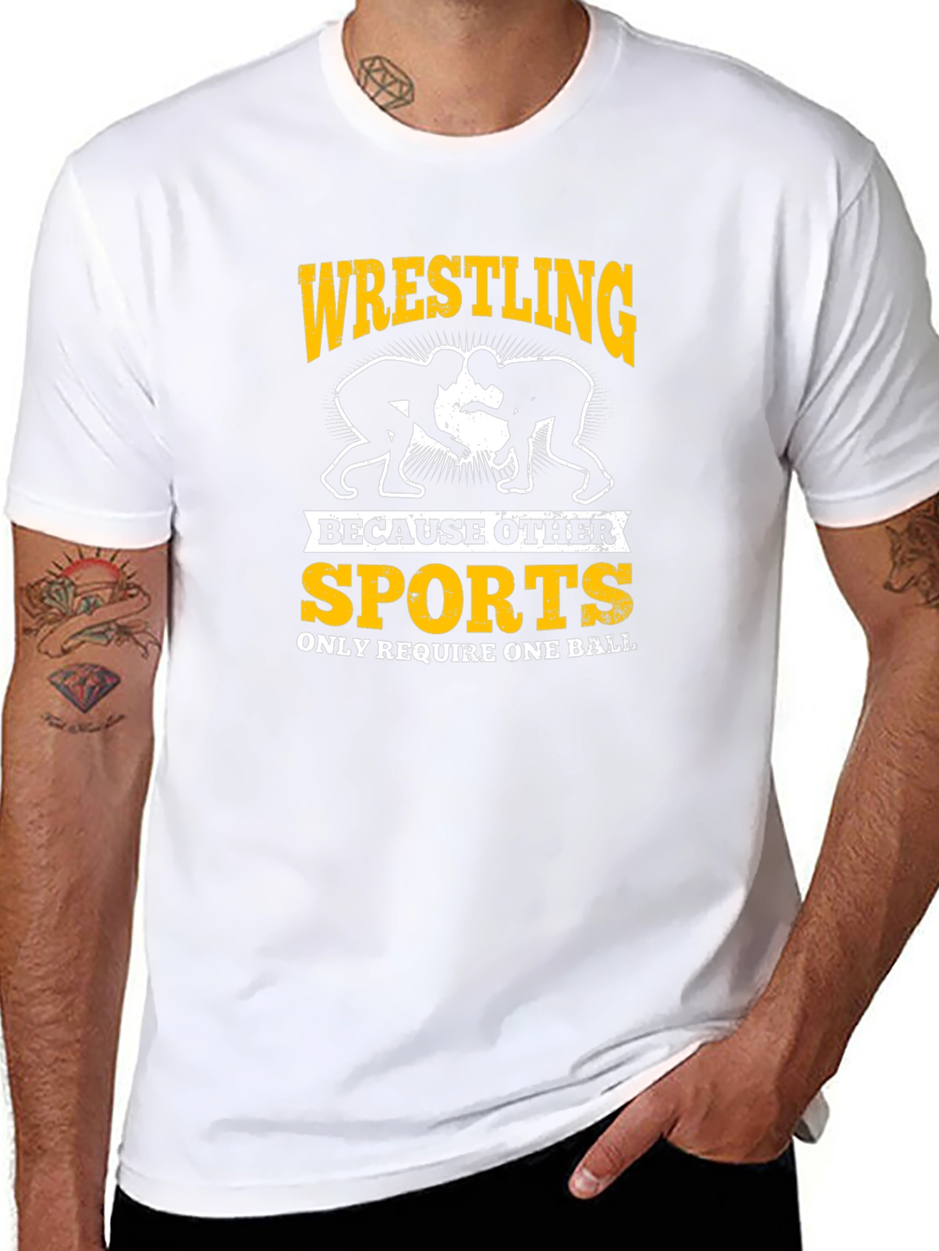 Wrestling T-Shirt - Funny Sports Graphic Tee