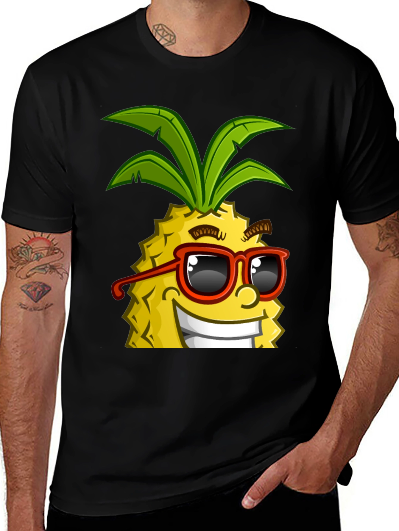 Cool Pineapple Graphic Tee