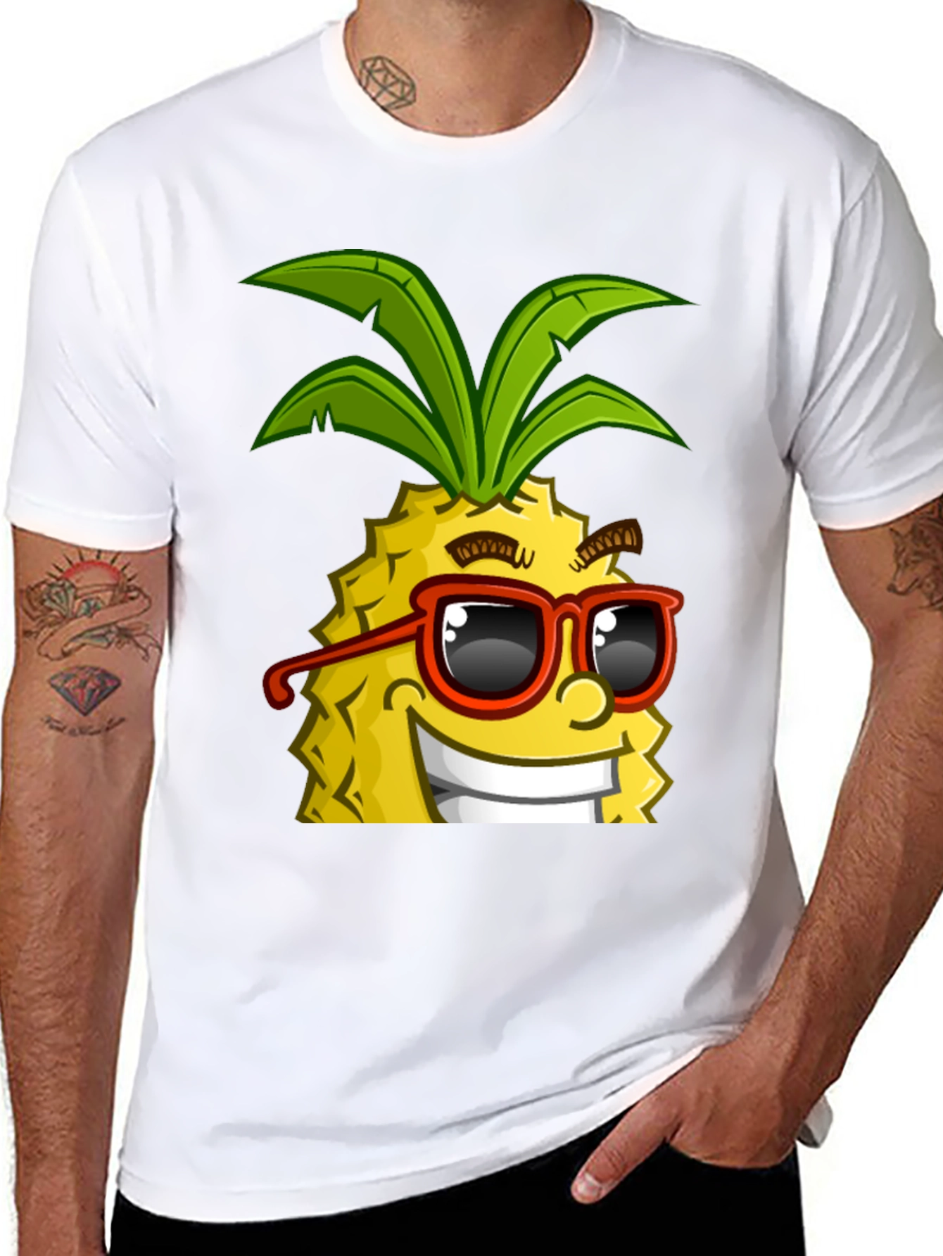 Cool Pineapple Graphic Tee