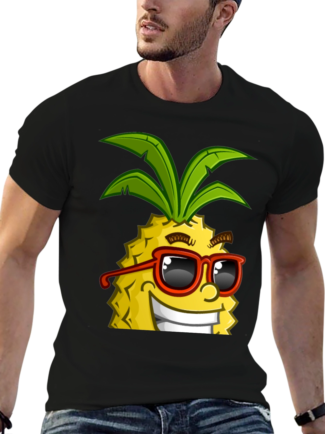 Cool Pineapple Graphic Tee