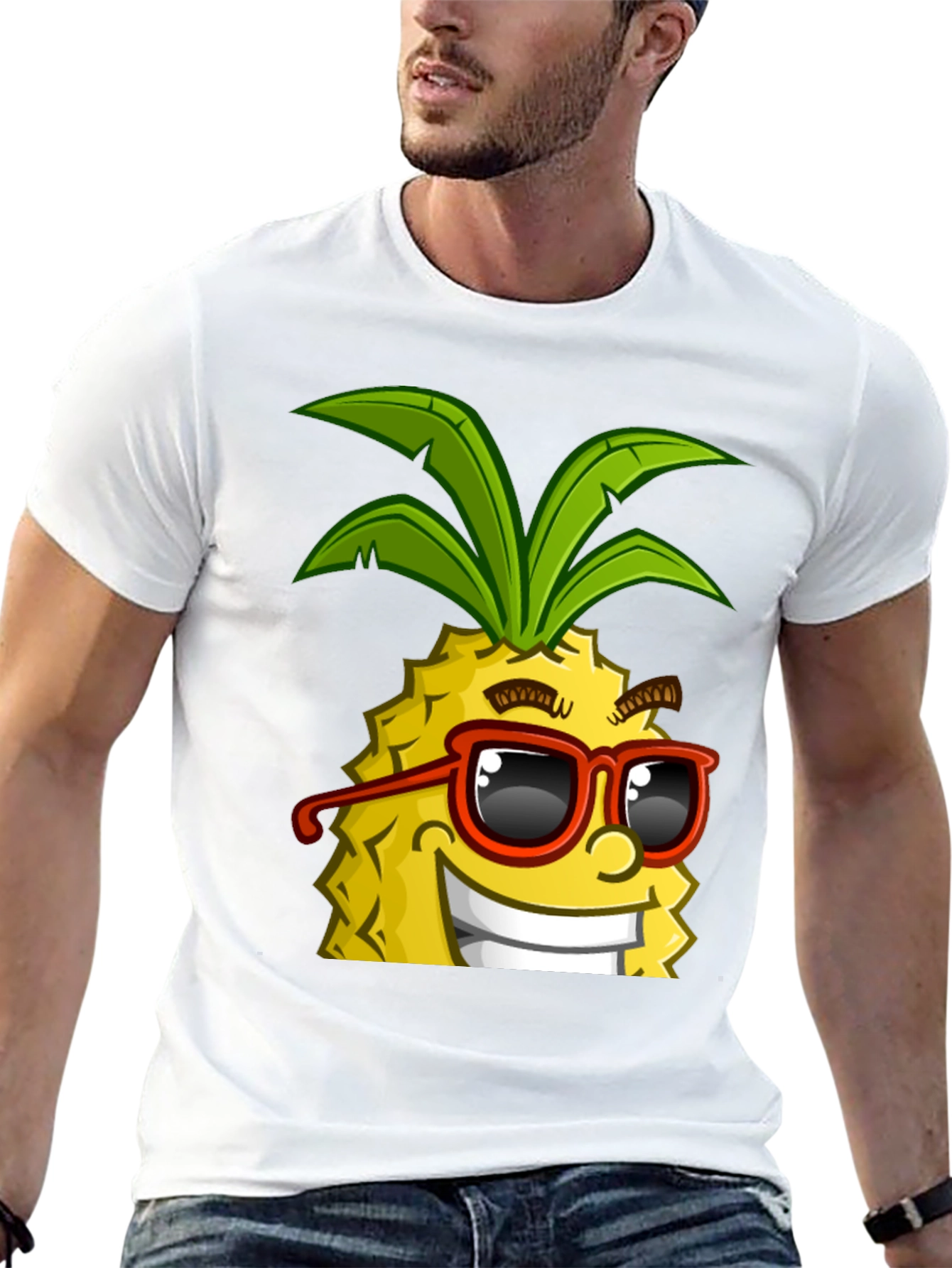 Cool Pineapple Graphic Tee